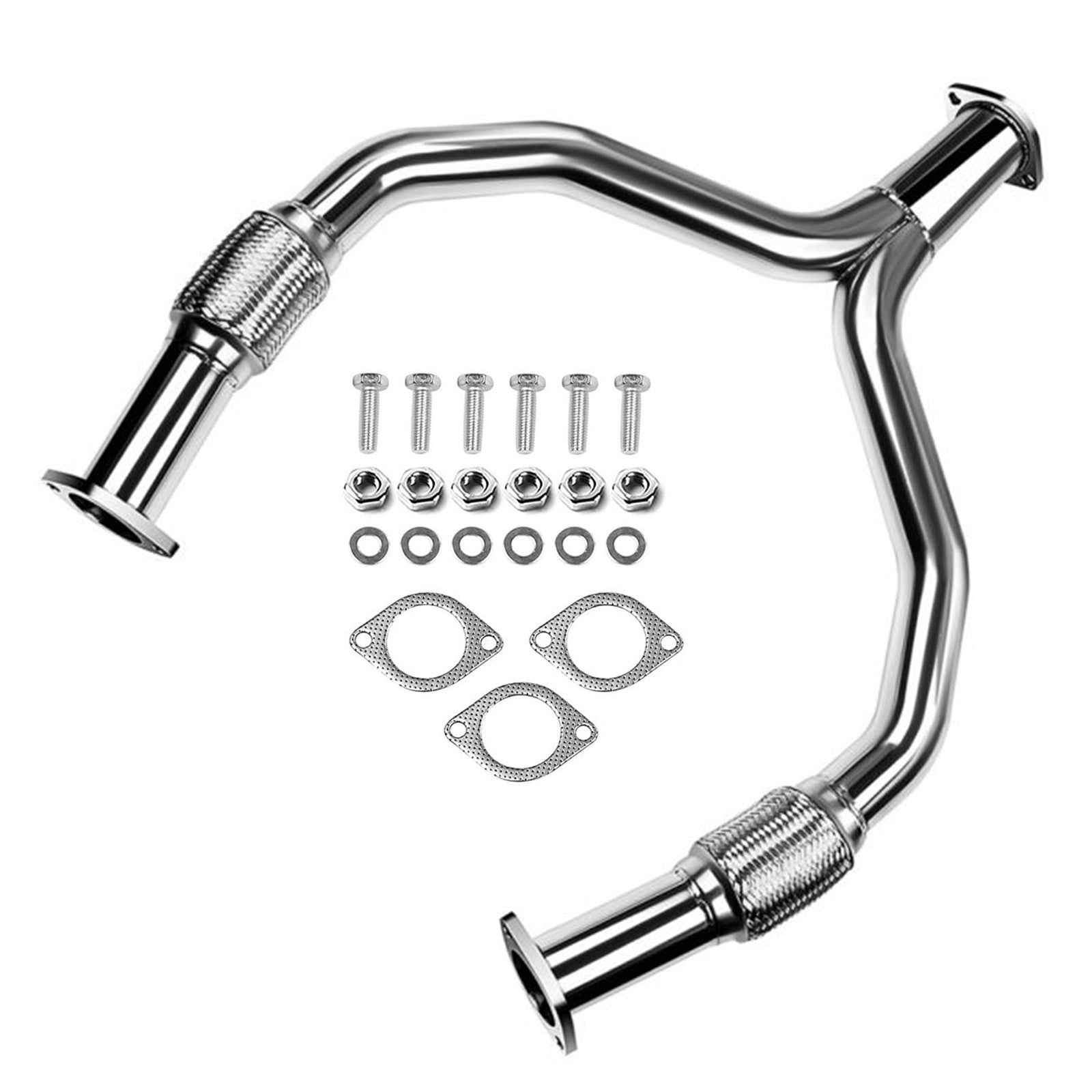 3,7 L Kit de tuyau d'échappement en acier en acier inoxydable pour 08-13 Infiniti G37 09-16 Nissan 370Z