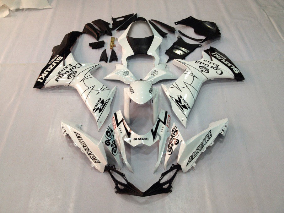 2011-2024 Suzuki GSXR 600/750 K11 Amotopart Injection Fairing Kit Bodywork Plastic ABS #101