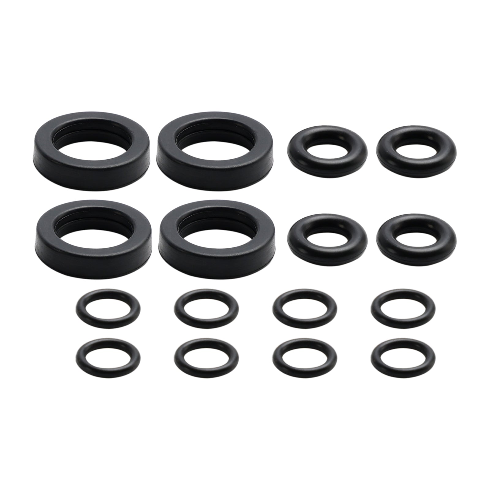 4PCS Fuel Injector Seal O-Ring Kit fit Honda Accord CRX Civic DelSol Prelude