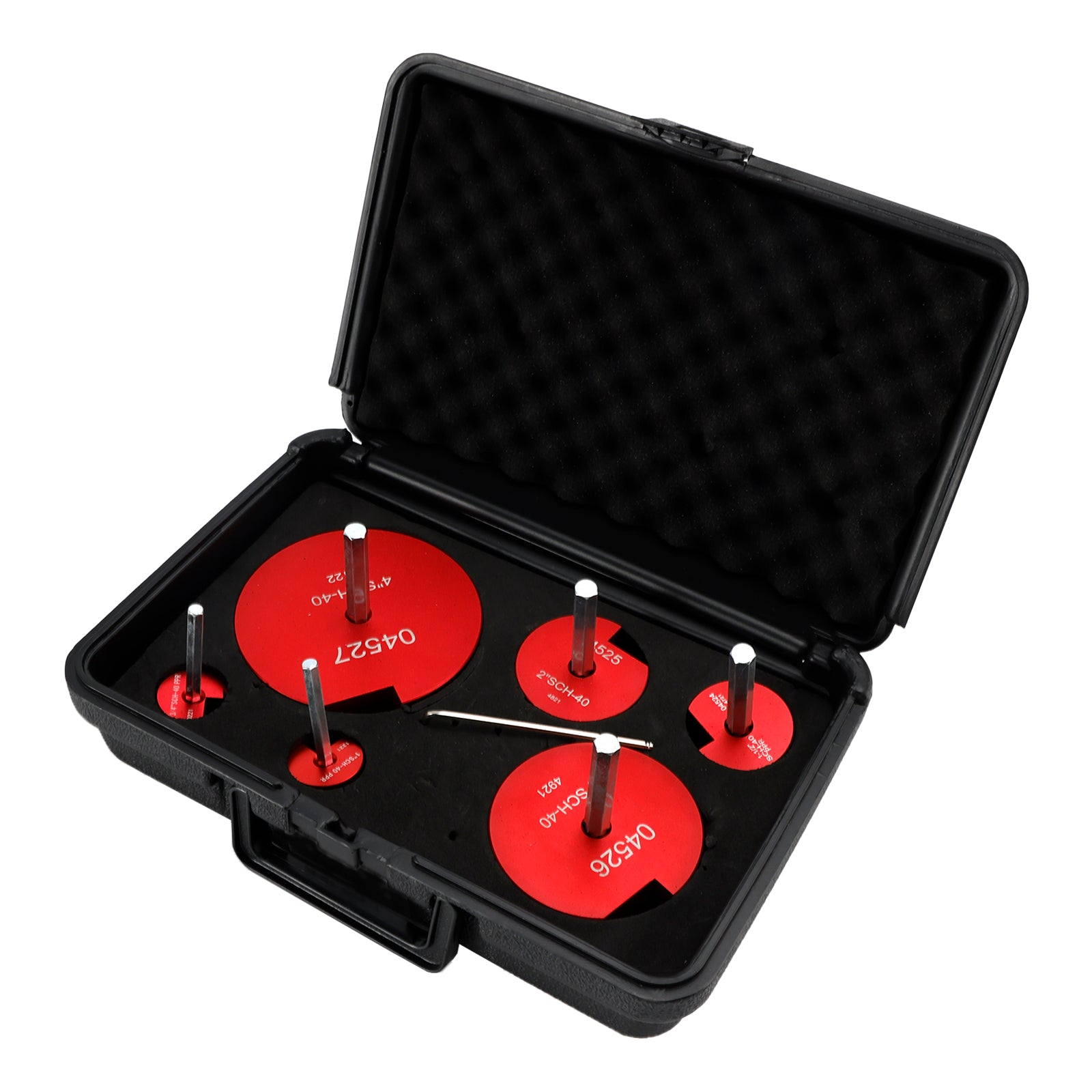 04529 For PPRK6 Plastic Pipe Fitting Reamer 6Pc Kit Fit Into Standard 1/2"Drills