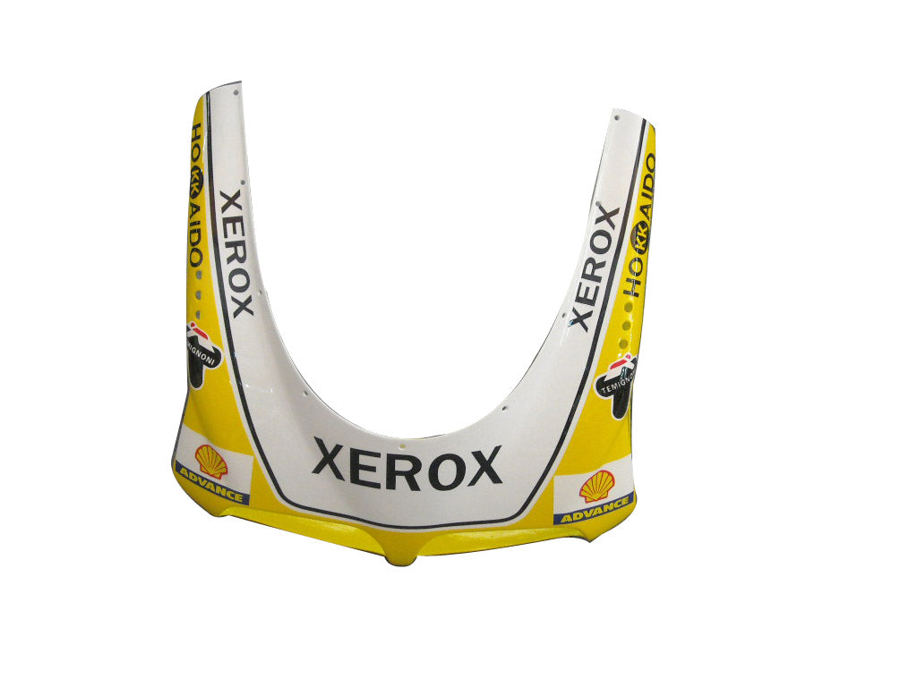 1996-2002 Ducati 996/748 Yellow White Xerox Bodywork Fairing ABS Injection Mold 9# Generic