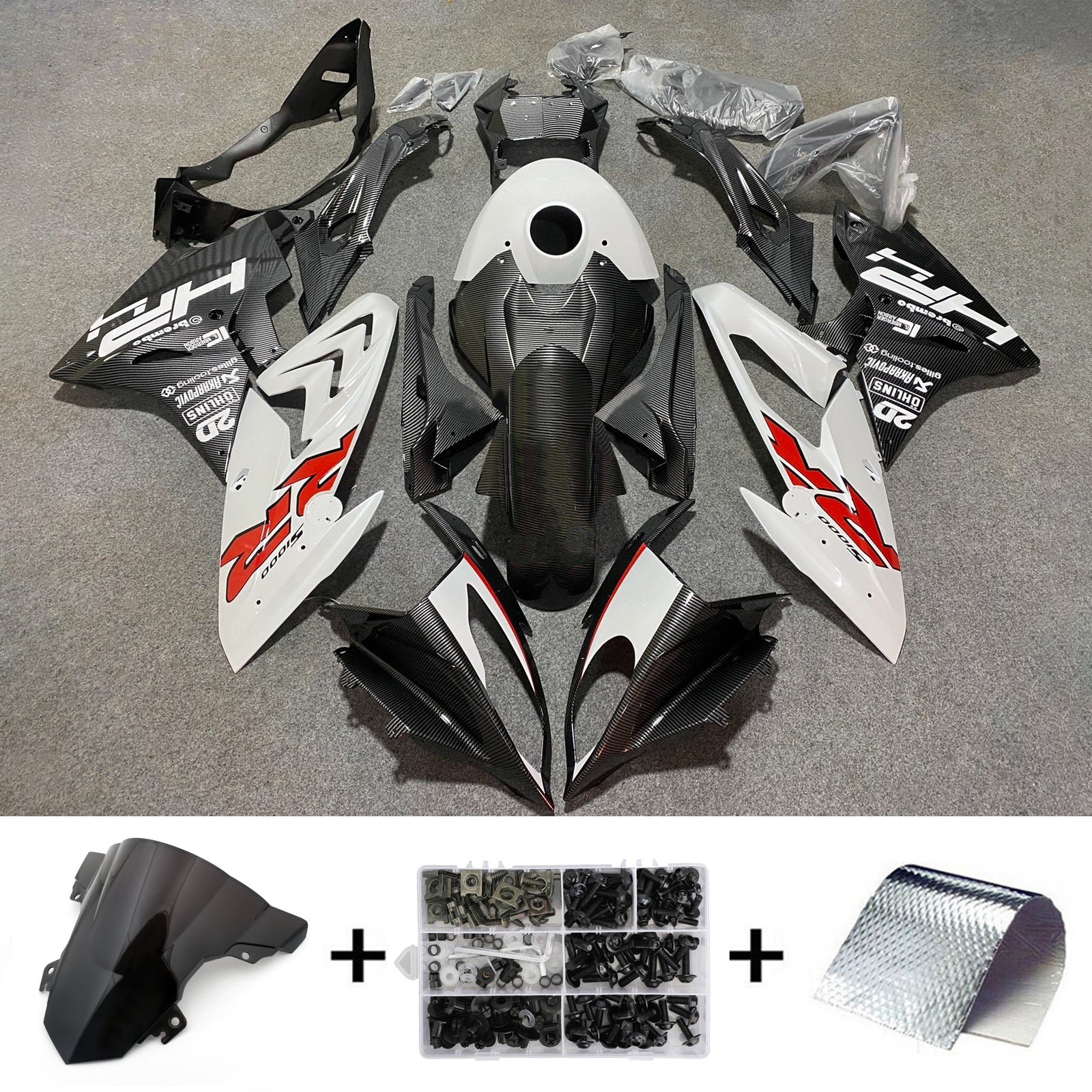 2017-2018 BMW S1000RR Injection Fairing Kit Bodywork Plastic ABS