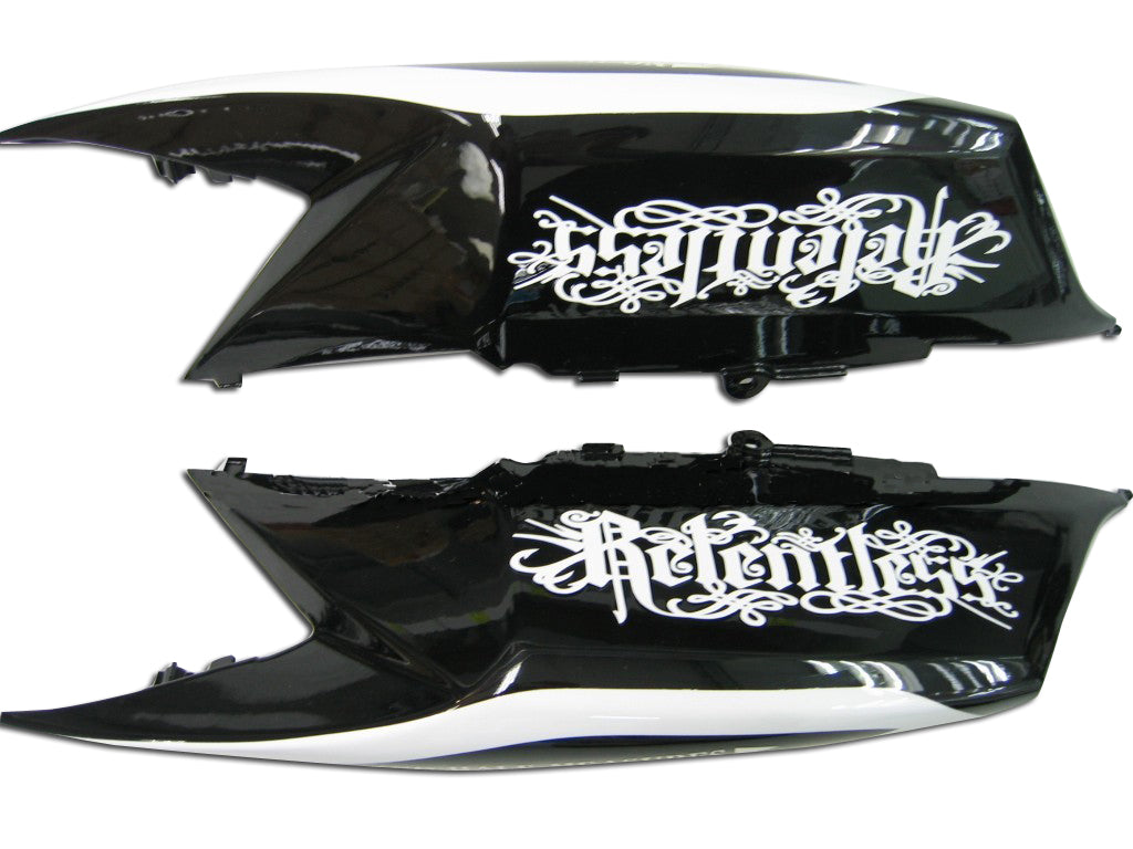 2008-2010 Suzuki GSXR 600 750 Black Relentless Racing Fairings Generic