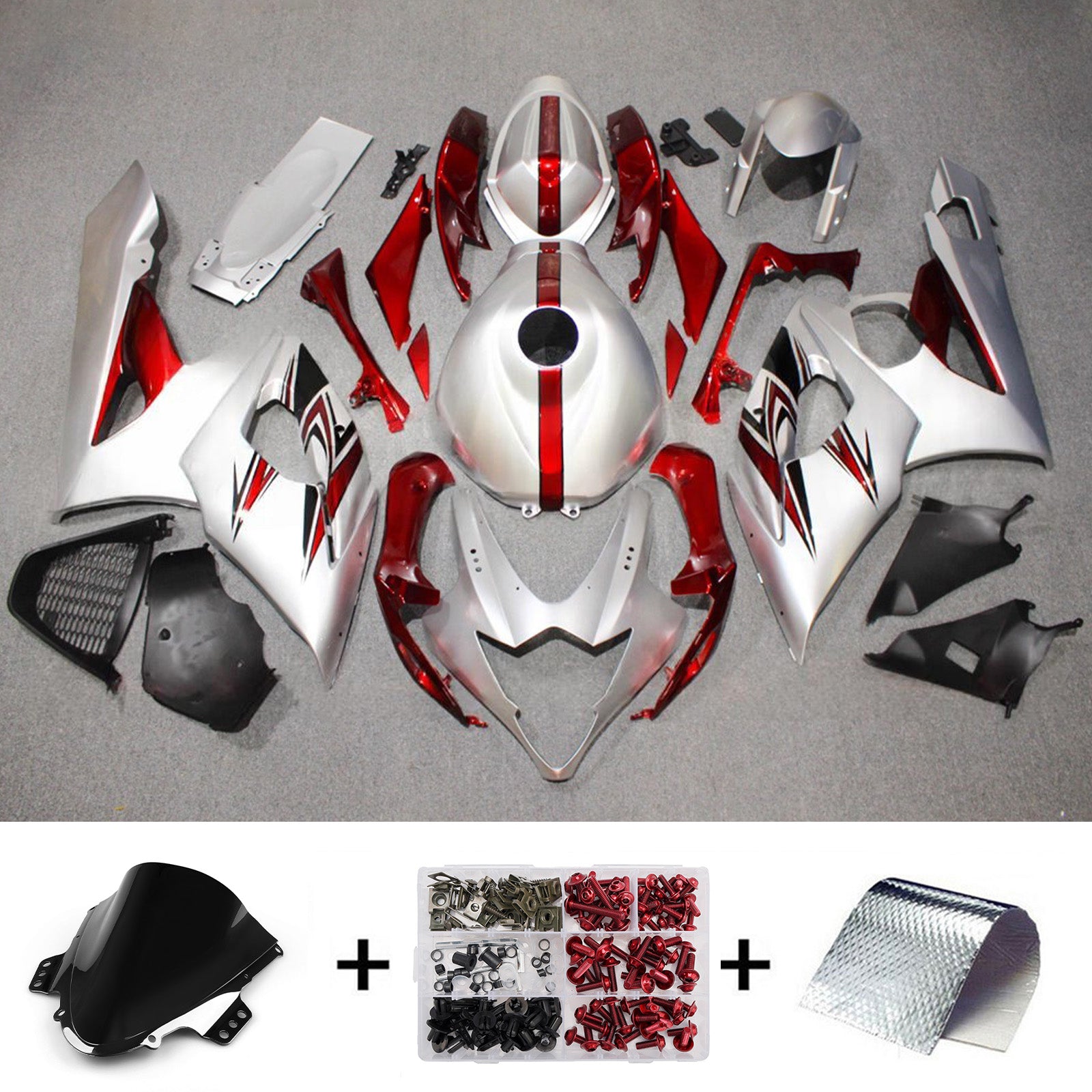 Injection Fairing Kit Bodywork Plastic ABS For Suzuki GSXR1000 2005-2006 K5