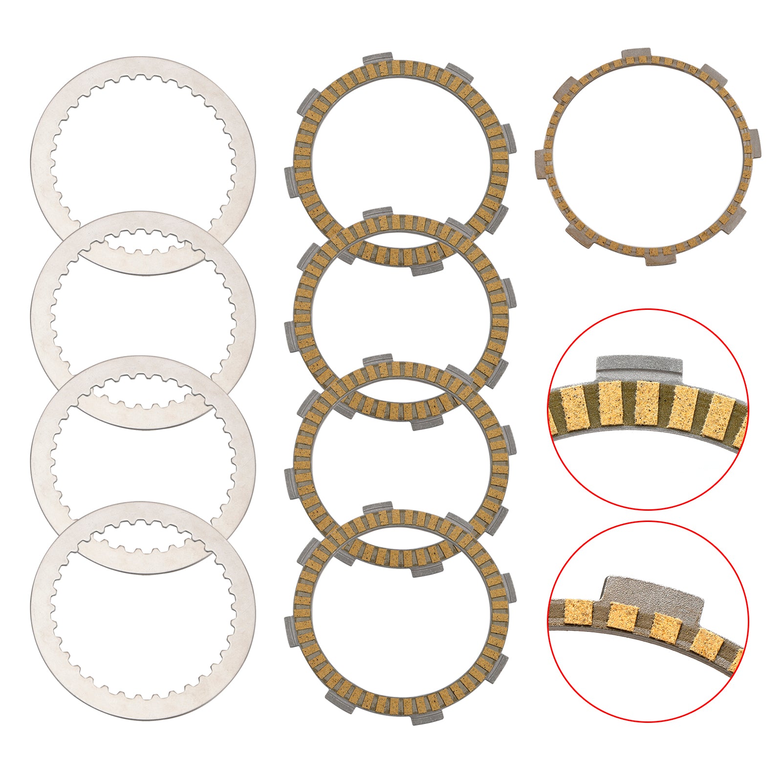 Kit de plaque de Friction d'embrayage adapté pour 90132011000/90132211000 RC125 2014-2022