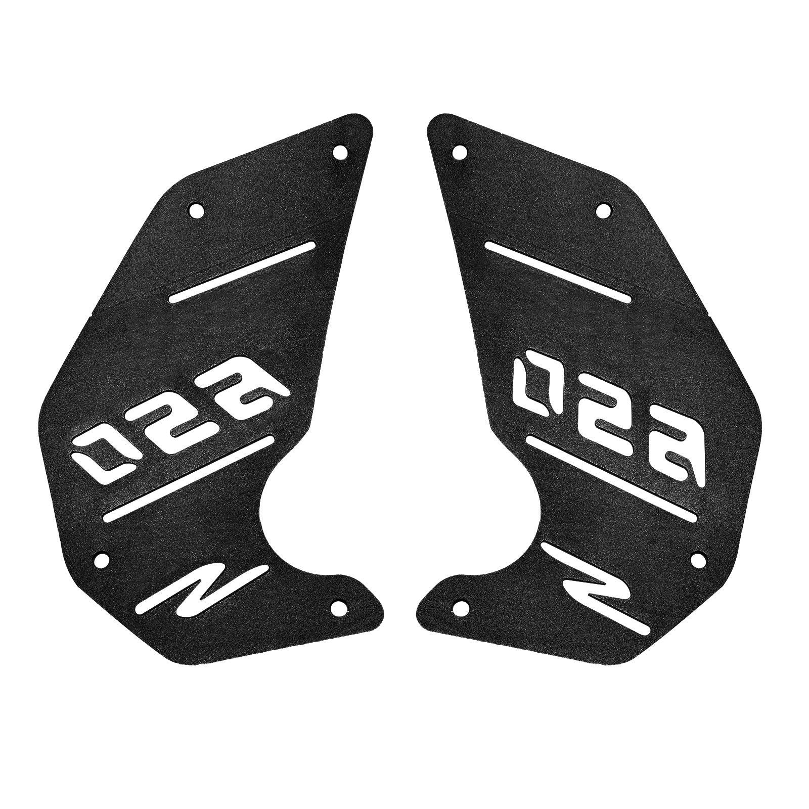 Cnc Engine Side Panel Cover Plate Black For Kawasaki Vulcan S En650 Vn650 15-22