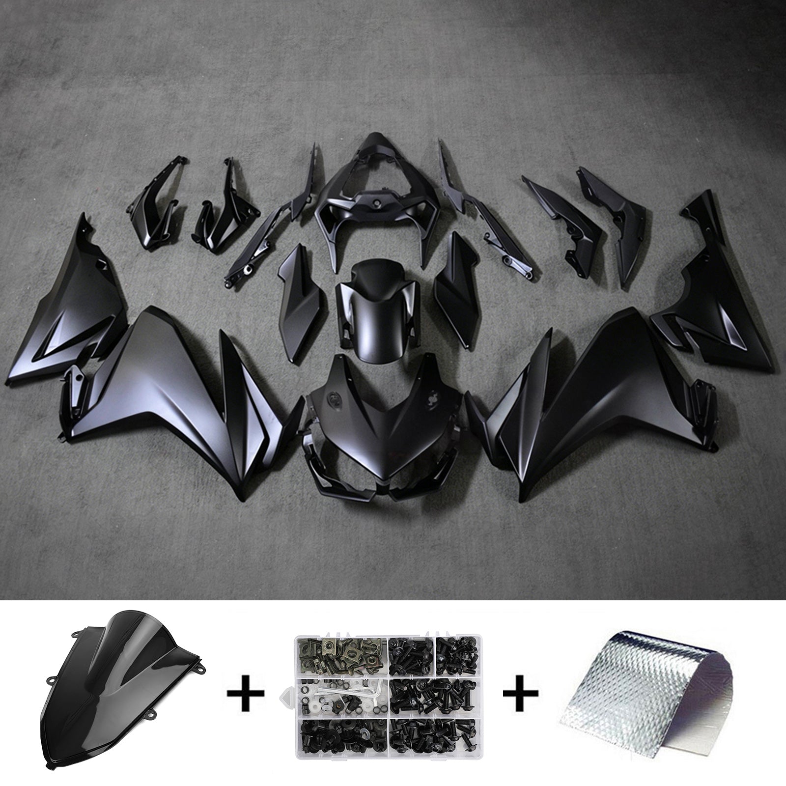 Injection Fairing Kit Bodywork Plastic ABS For Honda CBR500R 2022-2023