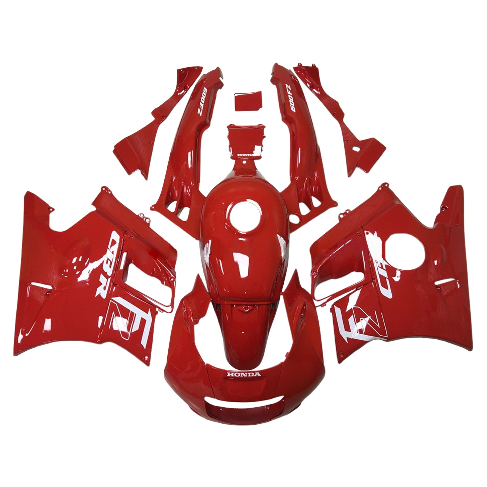 1991-1994 Honda CBR600 F2 Injection Fairing Kit Bodywork Plastic ABS