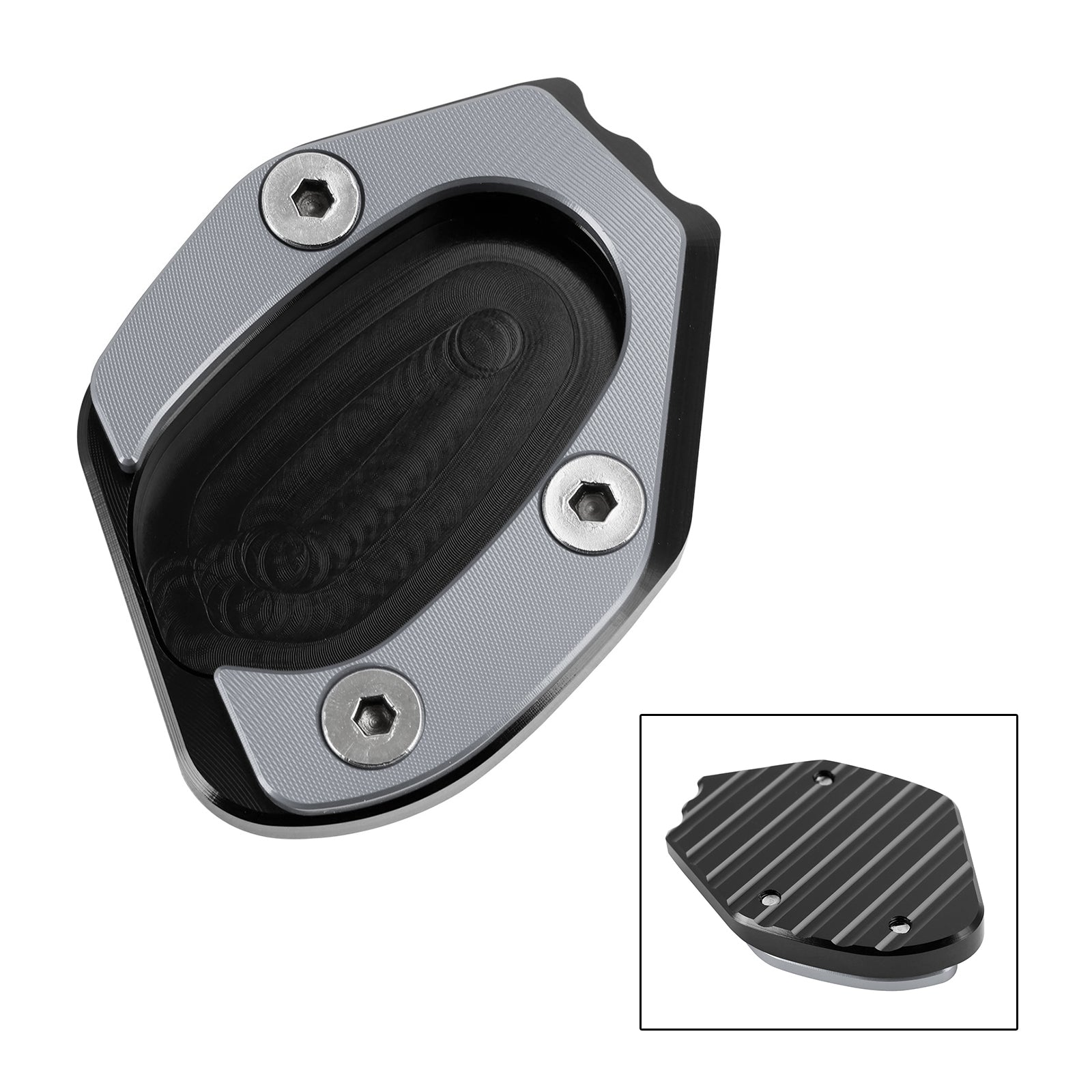 Kickstand Enlarge Plate Pad fit for speed twin 1200 19-21 thruxton 1200/R 16-19