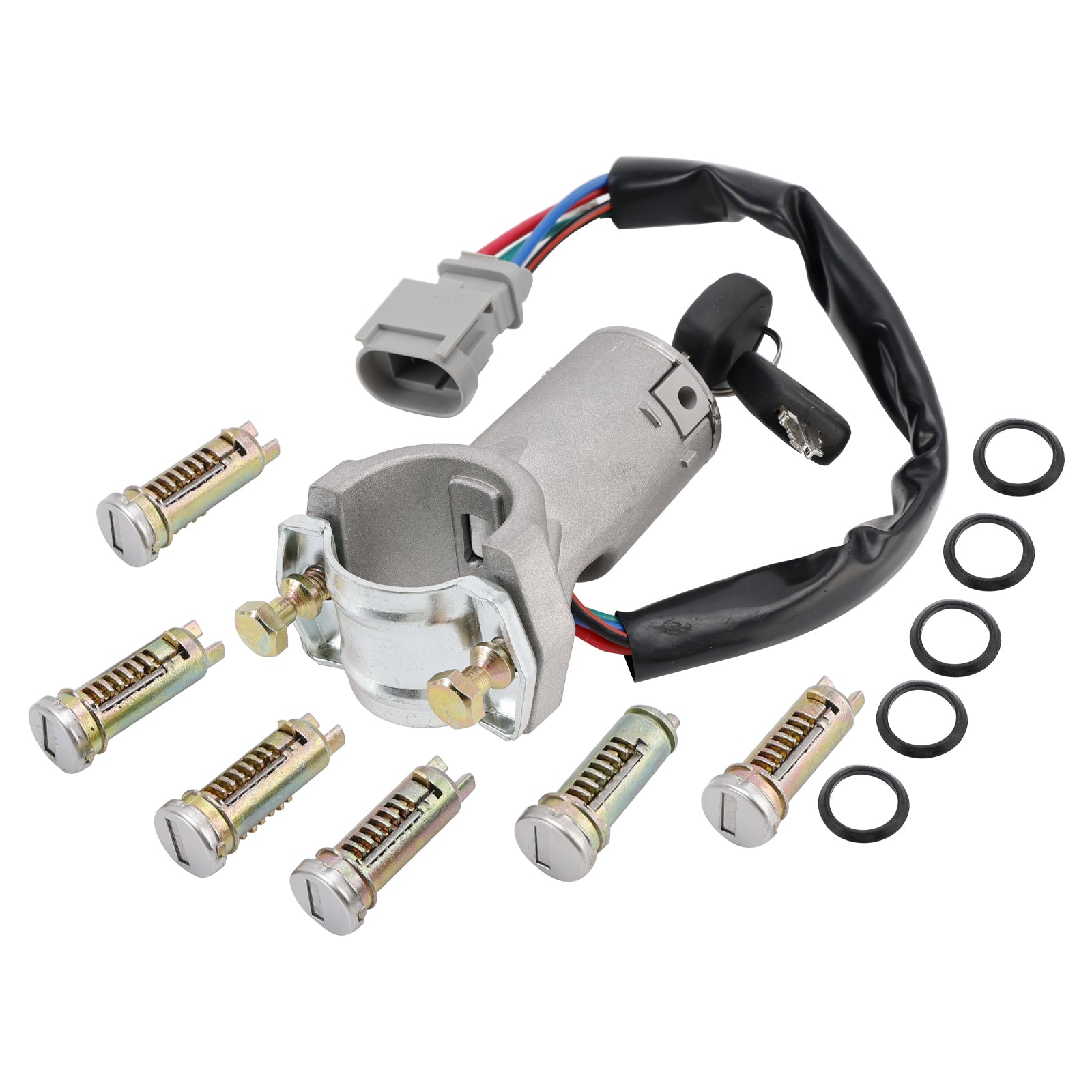 2000-2006 Iveco Daily Ignition lock + 6x locking cylinder + key 2991727