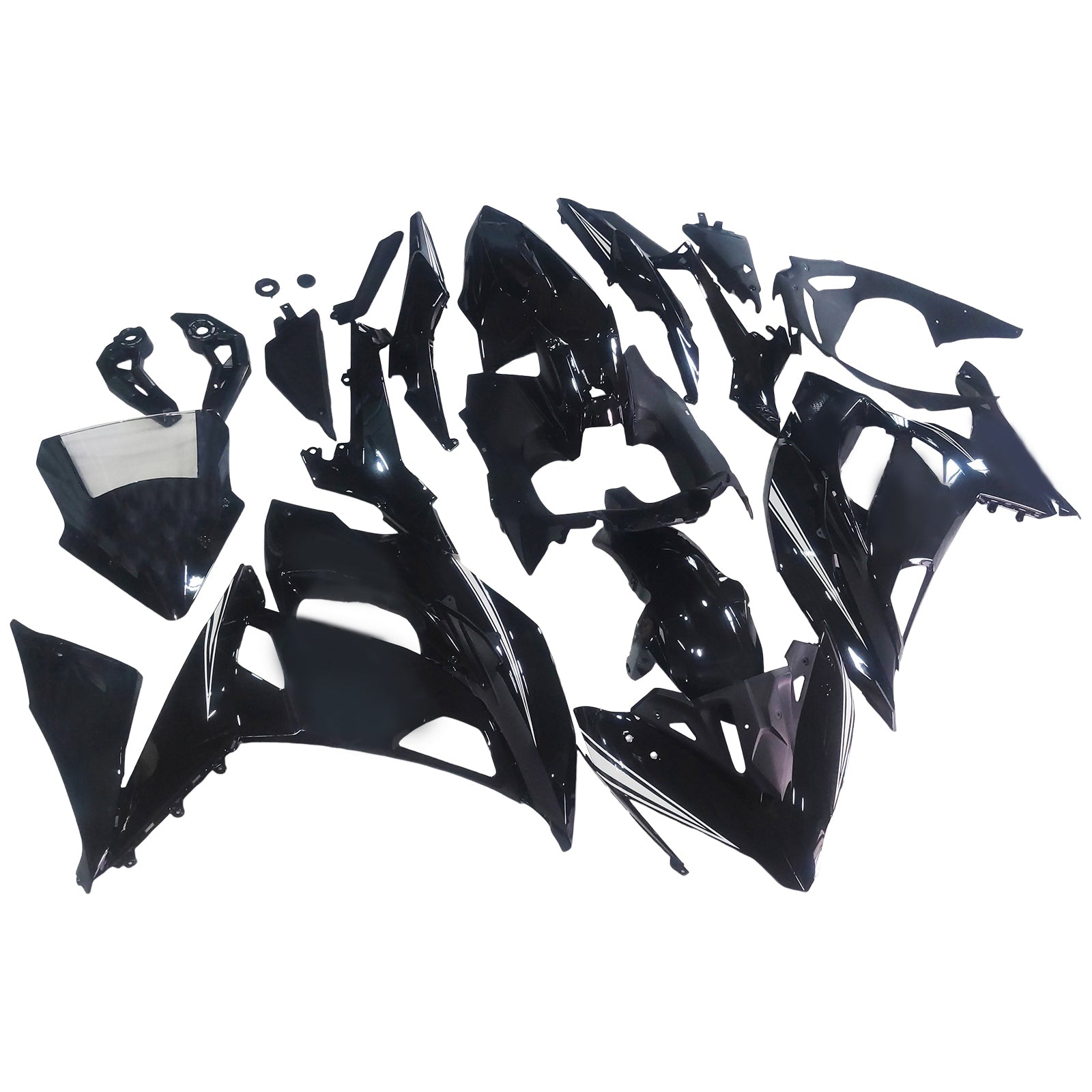 Injection Fairing Kit Bodywork Plastic ABS fit For Kawasaki ER6F/Ninja650R 2017-2019