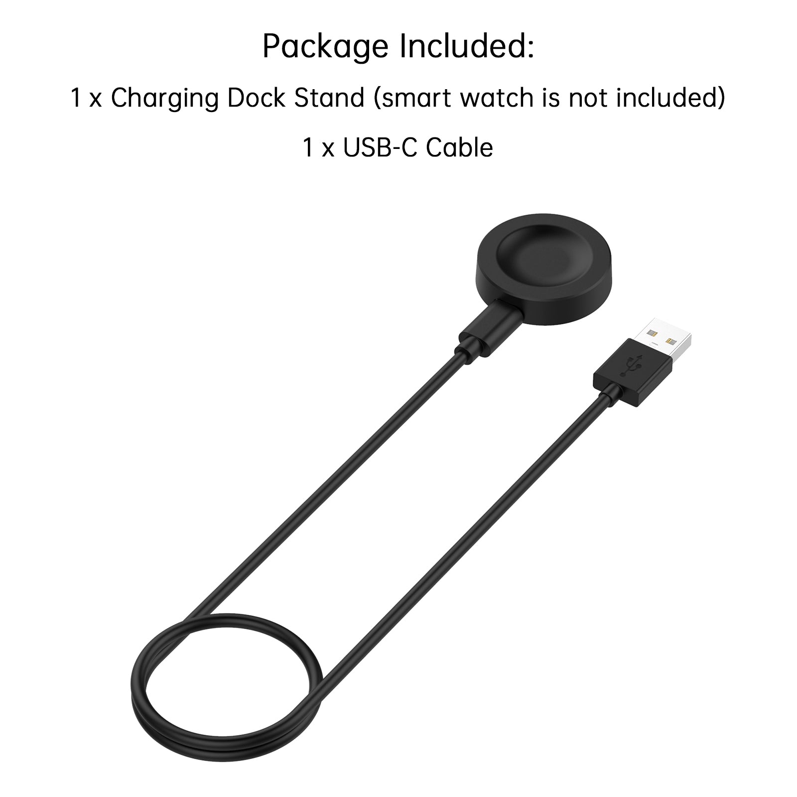 Câble de chargeur de montre de charge sans fil pour Huawei GT3 SE/Buds/3 Pro New/GT3 Pro/D