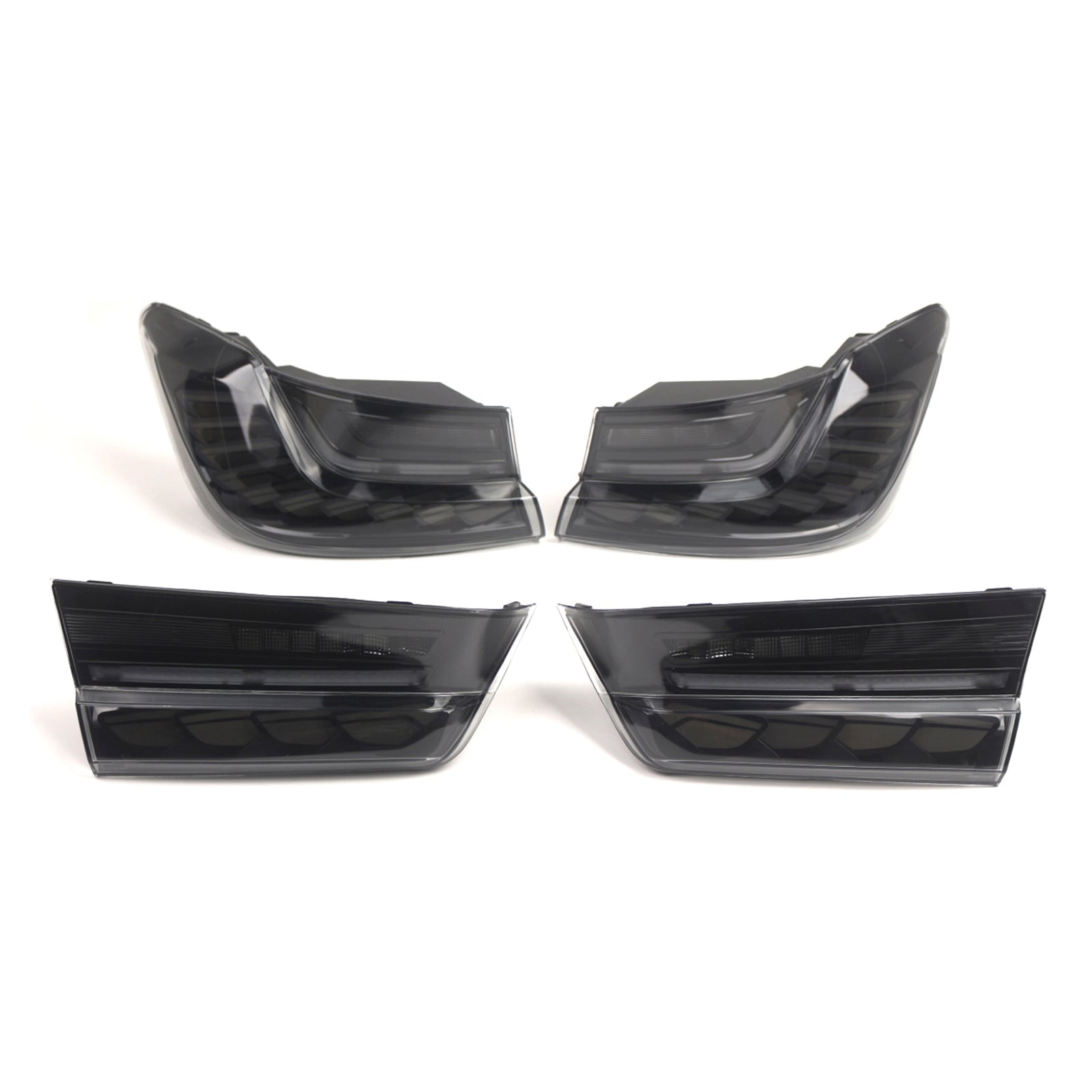 2019-2024 BMW radu 3 G20 G28 G80 M3 L&Zadné svetlá R s dymovými LED diódami