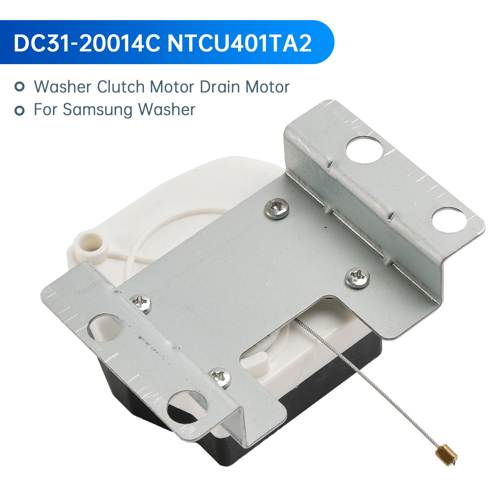 DC31-20014C NTCU401TA2 Wasmachine Koppelingsmotor Afvoermotor voor Samsung Wasmachine