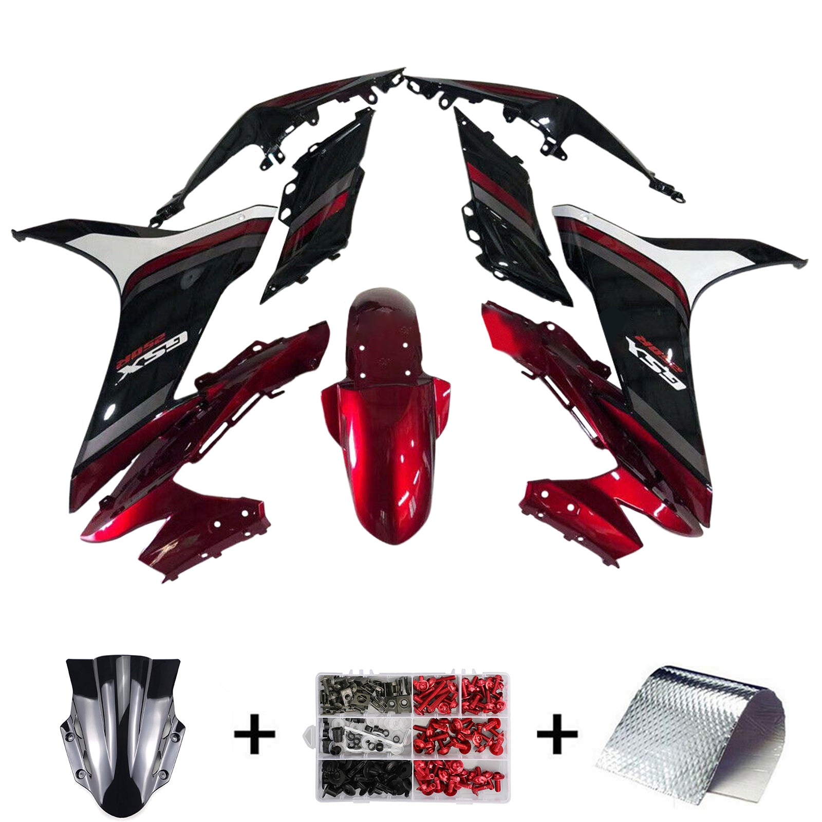 2017-2020 Suzuki GSX250R Injection Fairing Kit Bodywork Plastic ABS