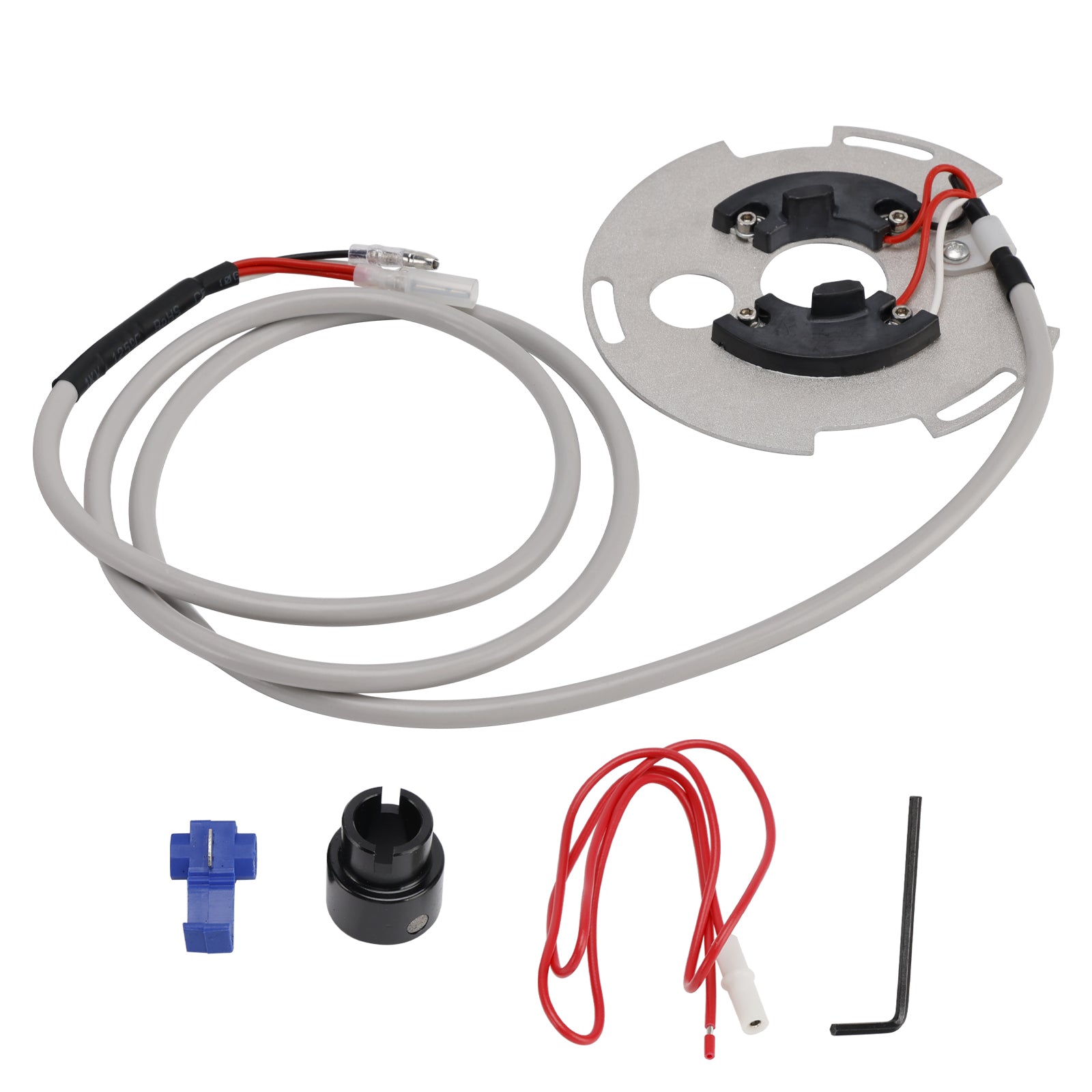 Assy de plaque de points d'allumage pour Kawasaki 73-75 Z1, 76-77 KZ900, 77-80 KZ1000