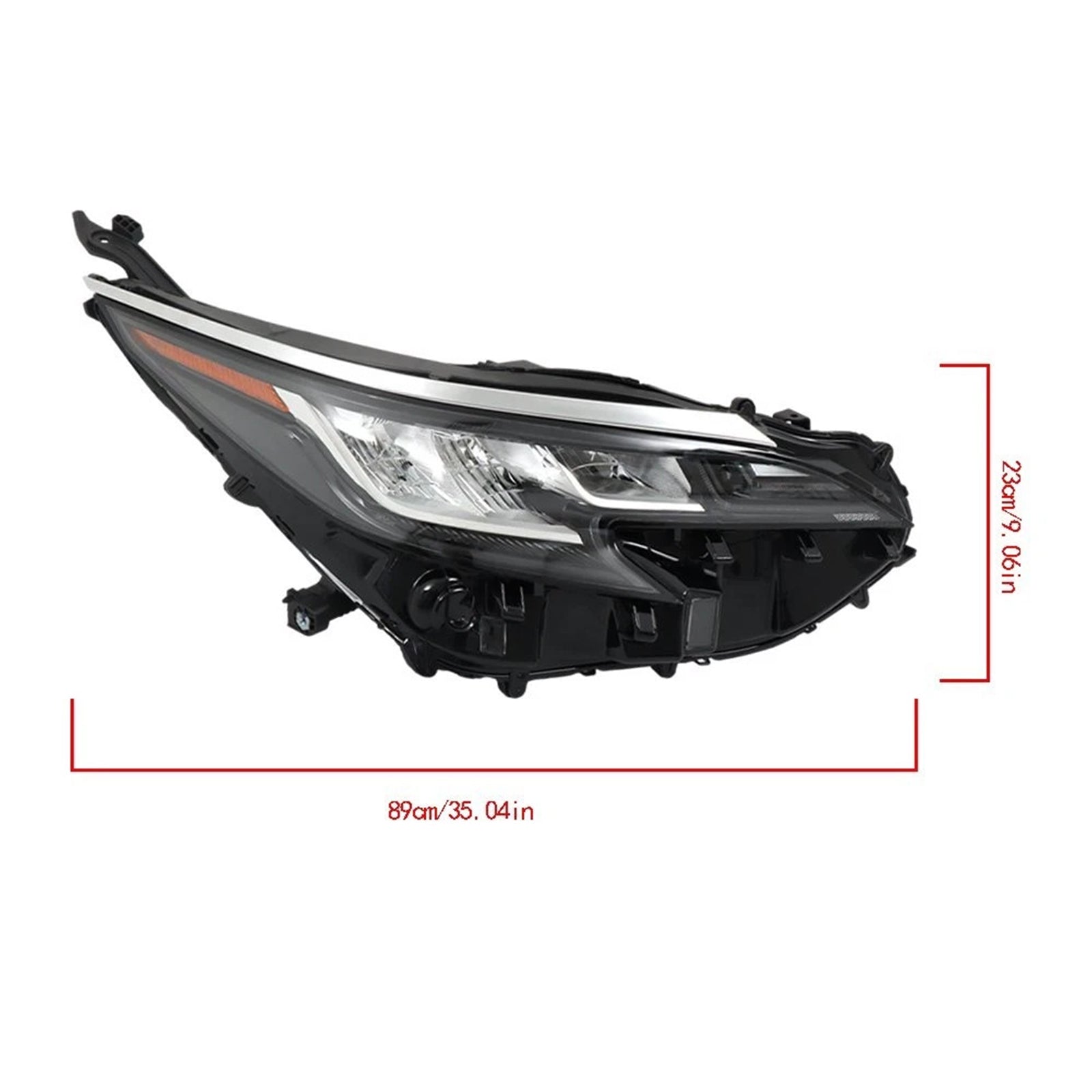 Left+Right LED Headlight Assembly LED For Toyota Sienna LE XLE 2021-2022