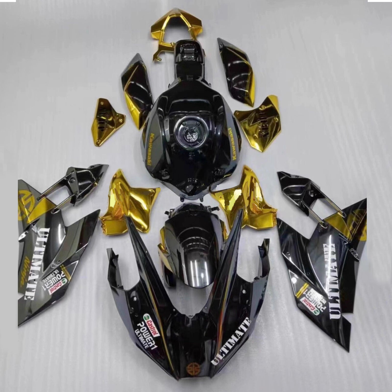 Kit carenatura iniezione Carrozzeria ABS adatto per Kawasaki Ninja H2 2015-2022