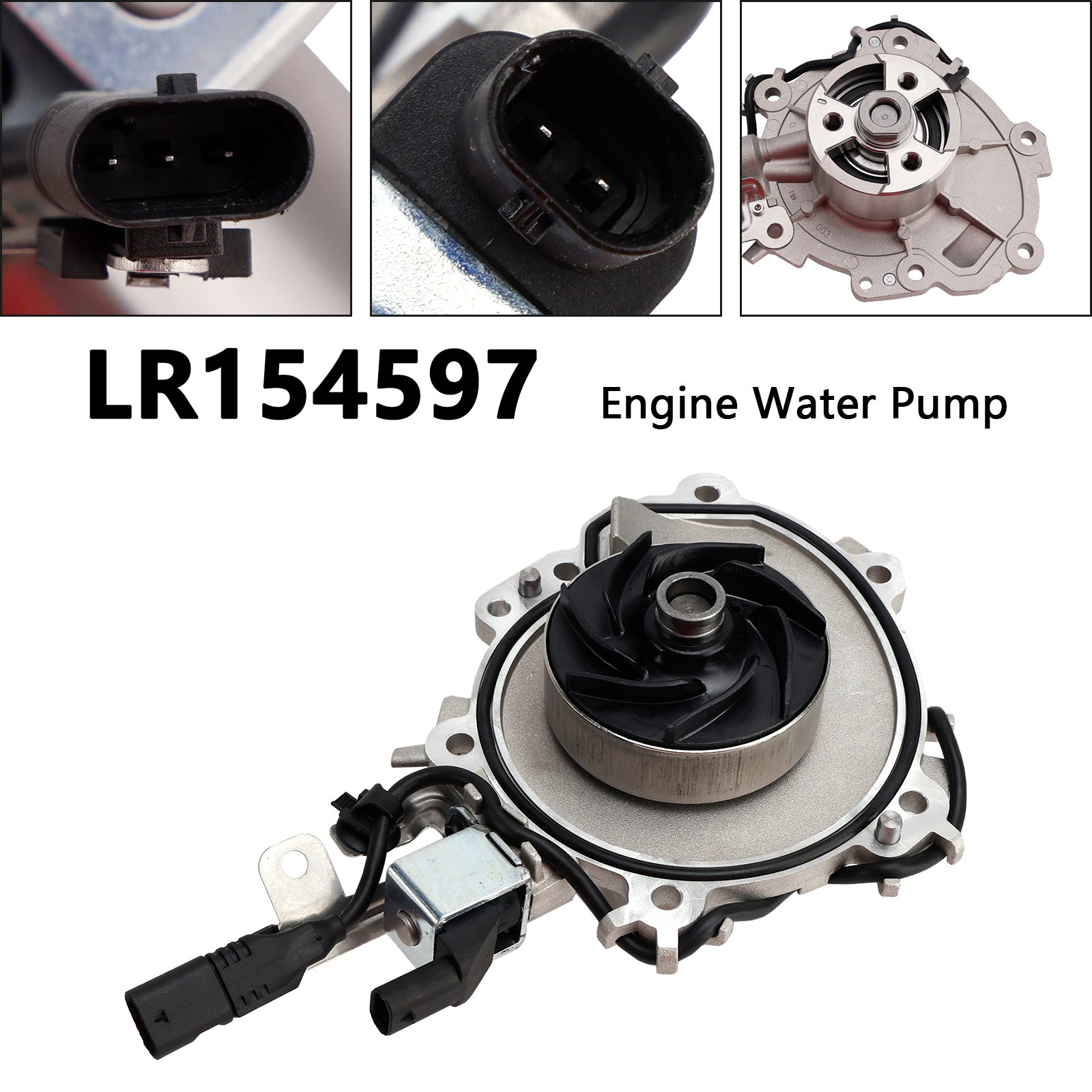 2018 Jaguar F-Pace 2.0L L4 - Gas Engine Water Pump LR161571