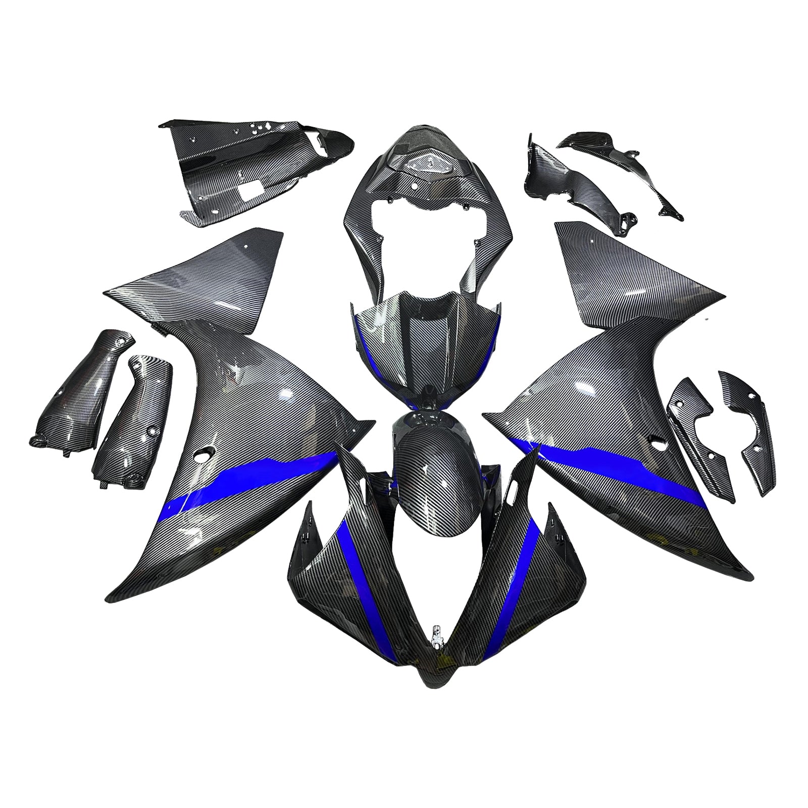 Injection Fairing Kit Bodywork Plastic ABS For Yamaha YZFR1 YZF-R1 2012-2014