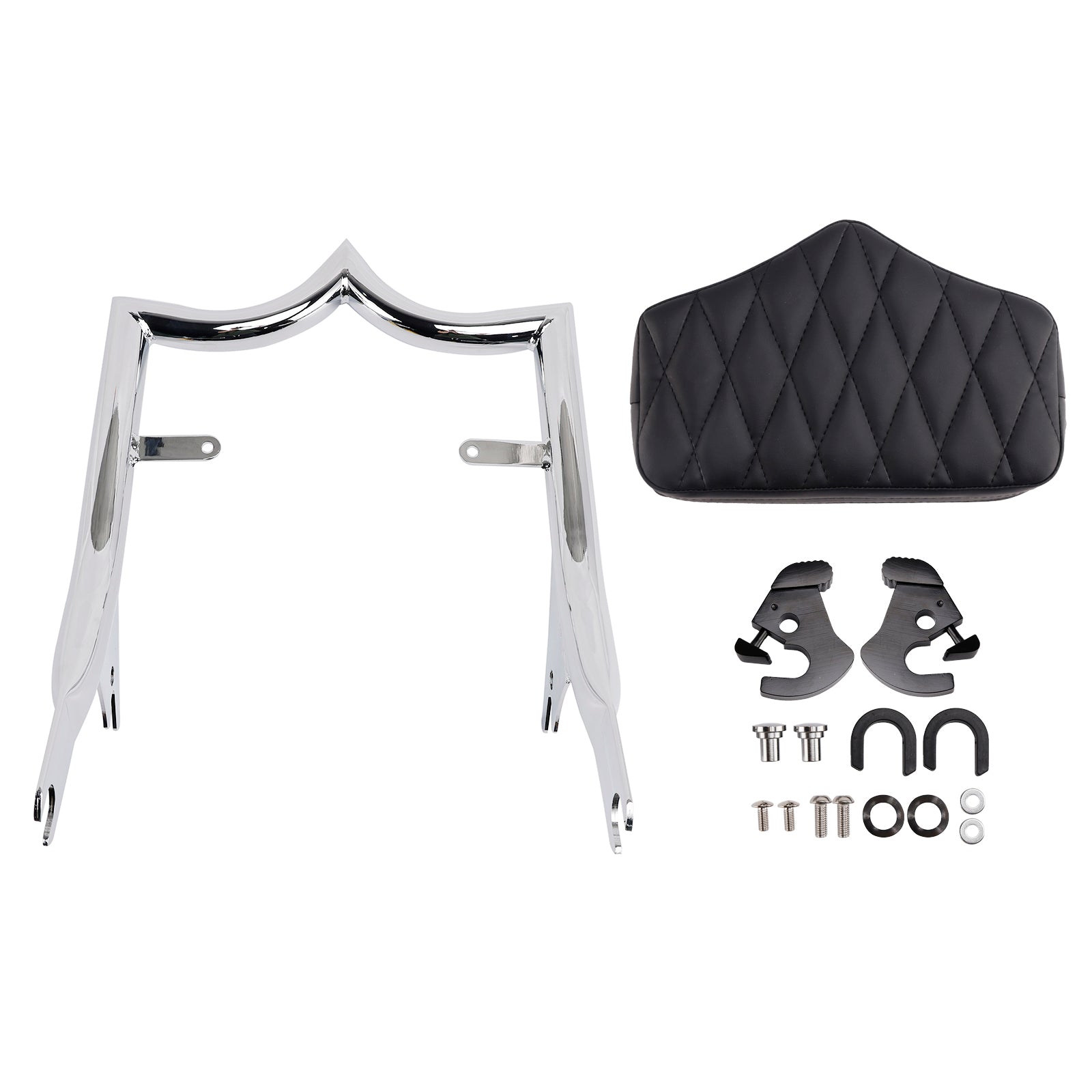 Passenger Sissy Bar Backrest for Road King FLHR 2009-2023 CVO Road Glide FLTRXSE 2018-2019