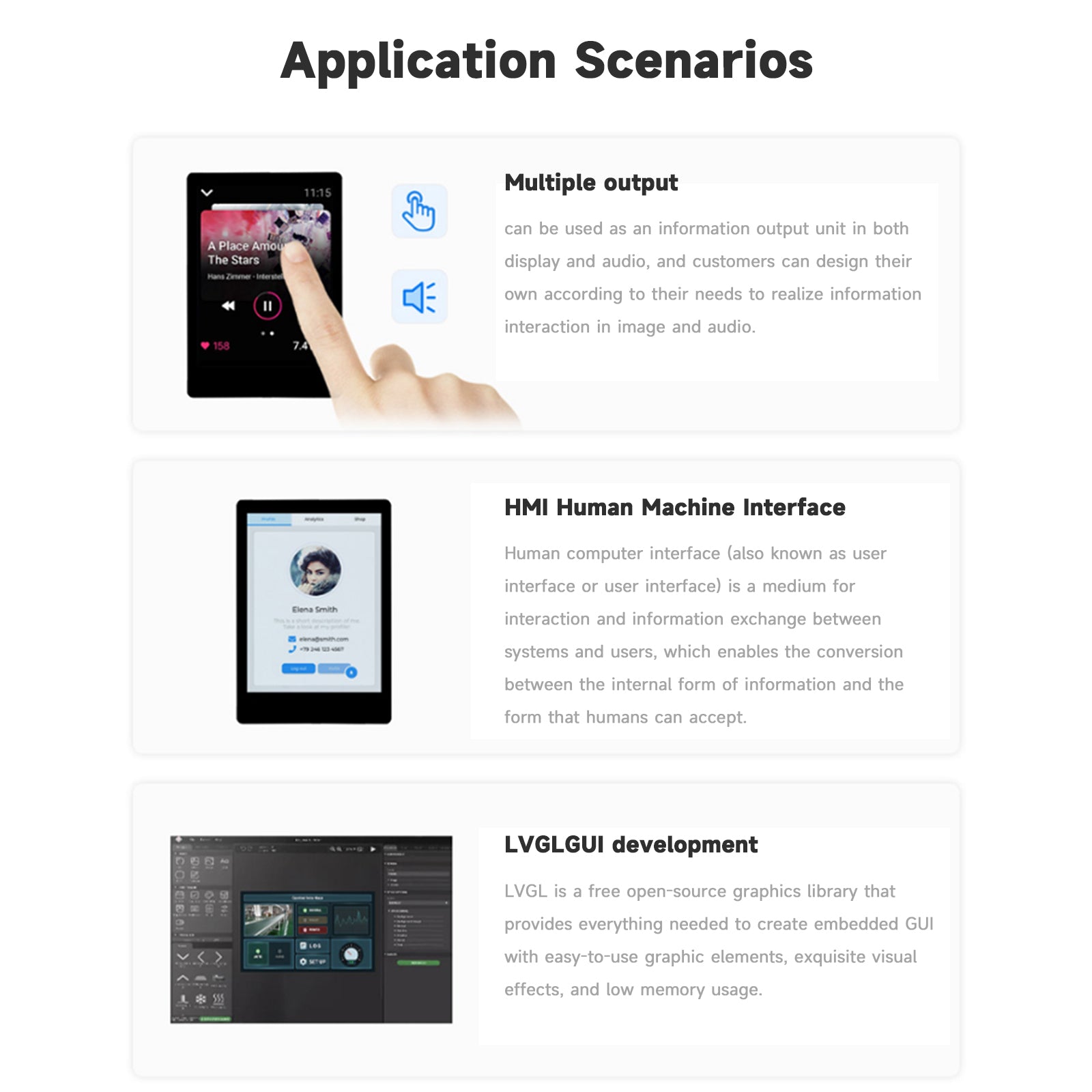 ESP32-S3 ontwikkelingsbord 2,8-inch capacitief touchscreen SPI-interface LVGL