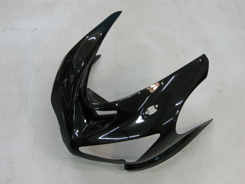 2005-2006 Kawasaki ZX6R 636 Fairings Black ZX6R Racing Generic