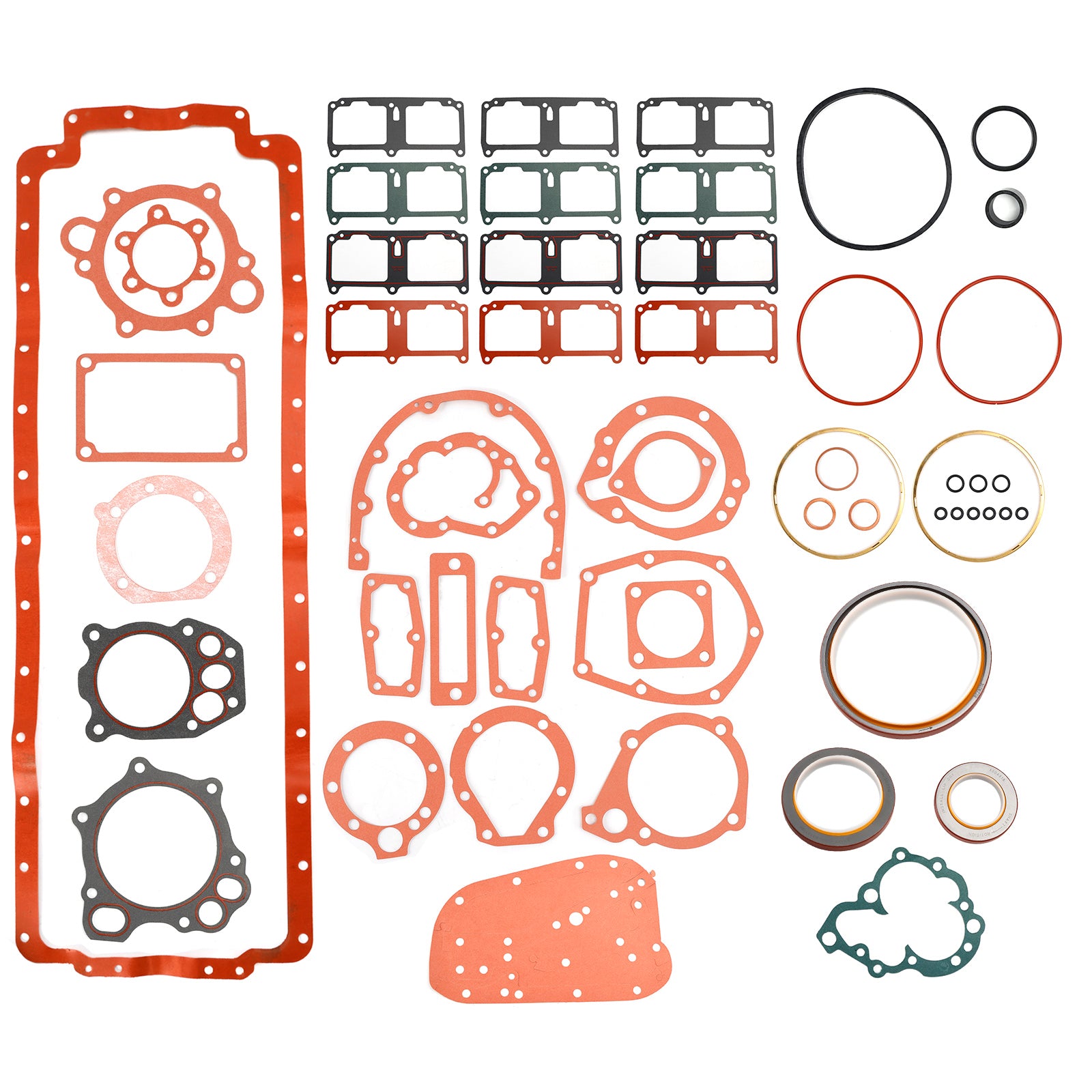 3801235 For Cummins 855 Big Cam IV STC NT NTC Lower Engine Gasket Set