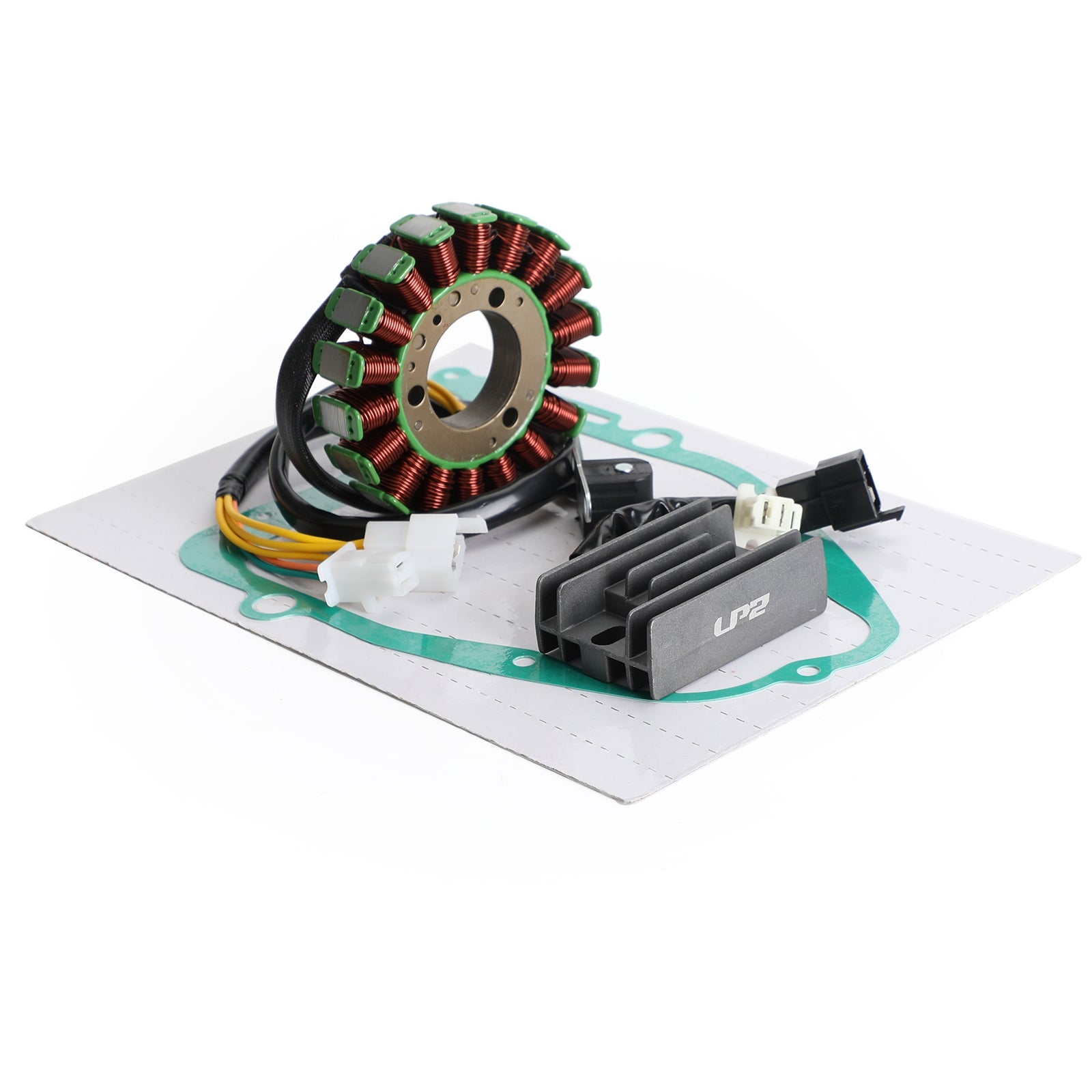 Kit de junta da bobina do estator regulador para Suzuki GN 250 NJ42A Tu 250 X Volty 1985 - 2101