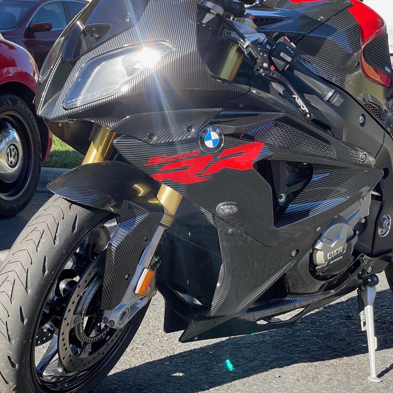 2015-2016 BMW S1000RR vstrekovacia kapotážová súprava Kodework plast ABS