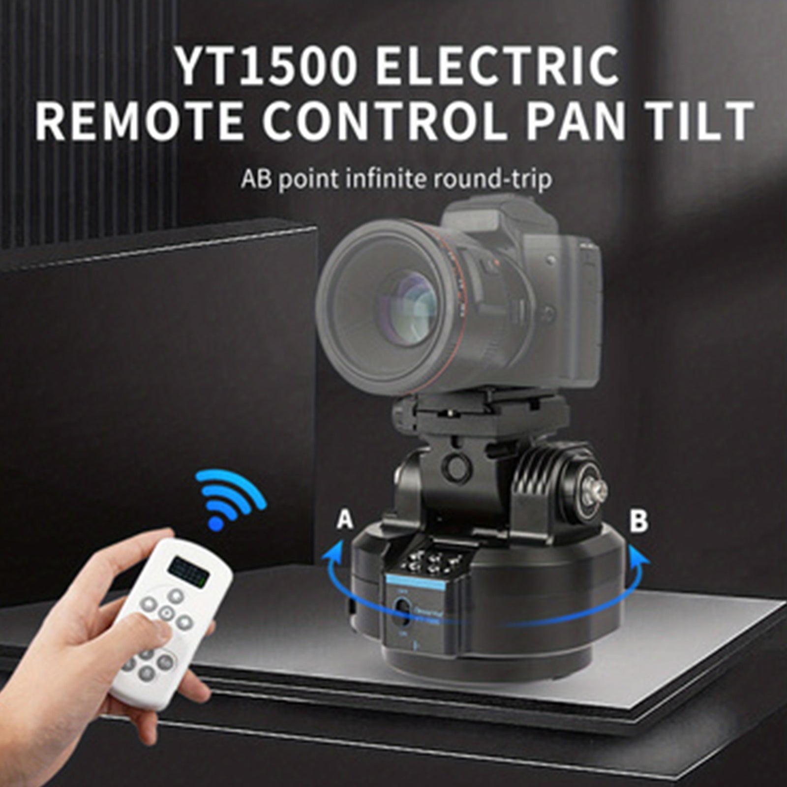 YT-1500 Camera Elektrisch cloudplatform Mobiele live roterende panoramische stabilisator