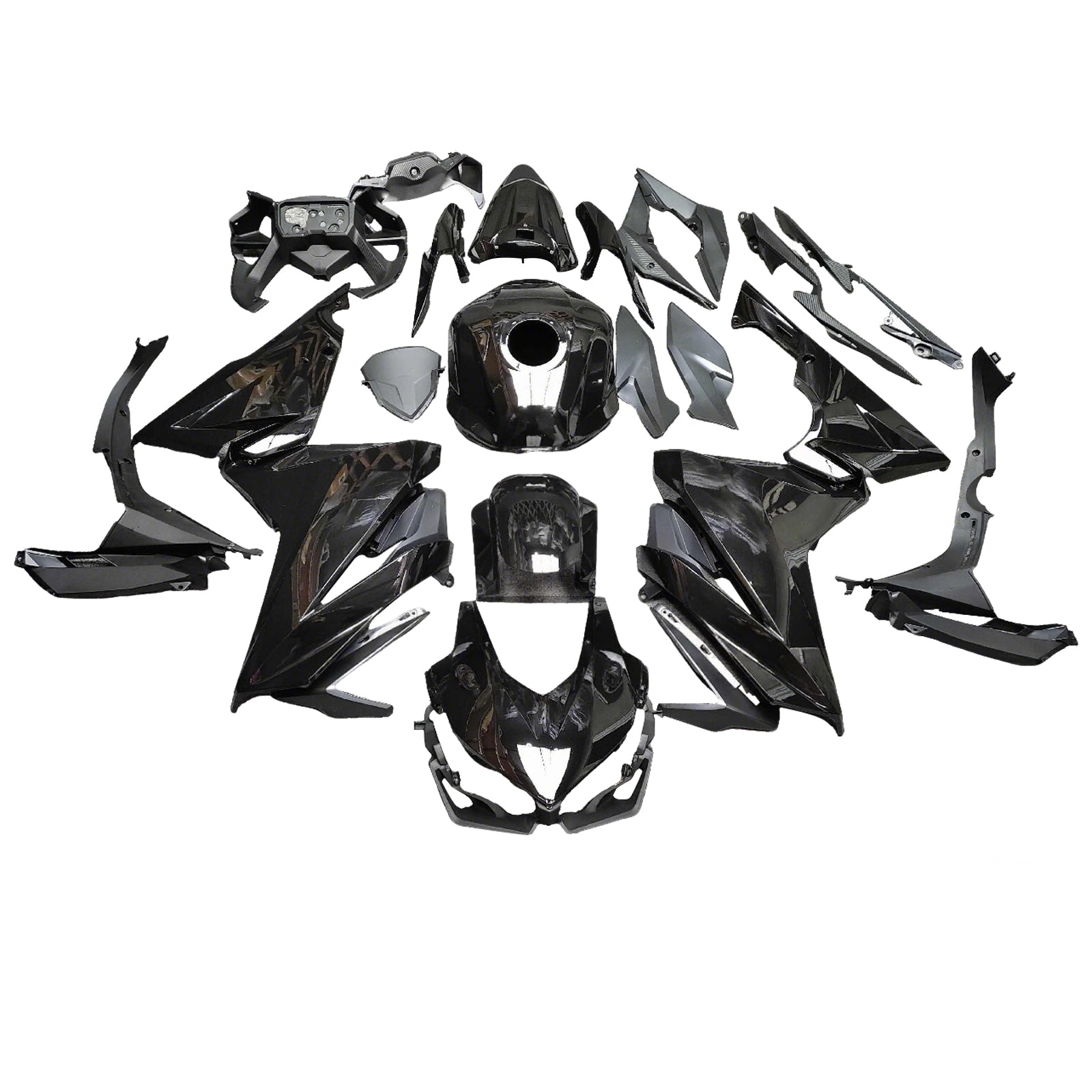 Injektionsmässa Kit Bodywork Plastic ABS för Honda CBR500R 2019-2021