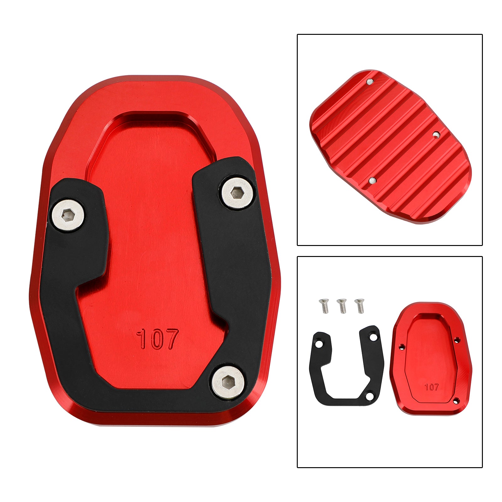 2022-2023 Ducati DESERT X Kickstand Enlarge Plate Pad