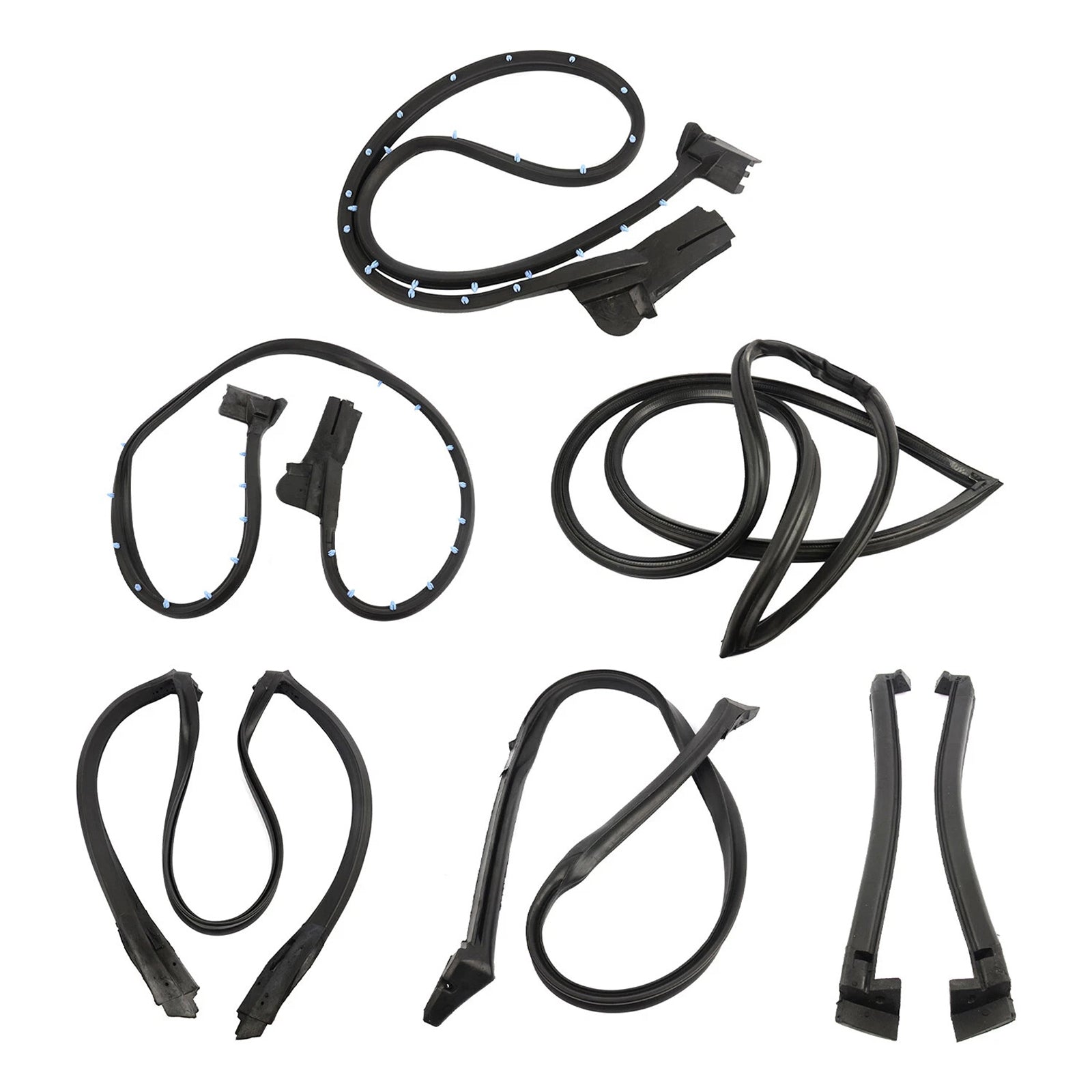 Seal Weatherstrip Kit Waterproof  9096GGW For Chevrolet Corvette C4 Coupe 90-96