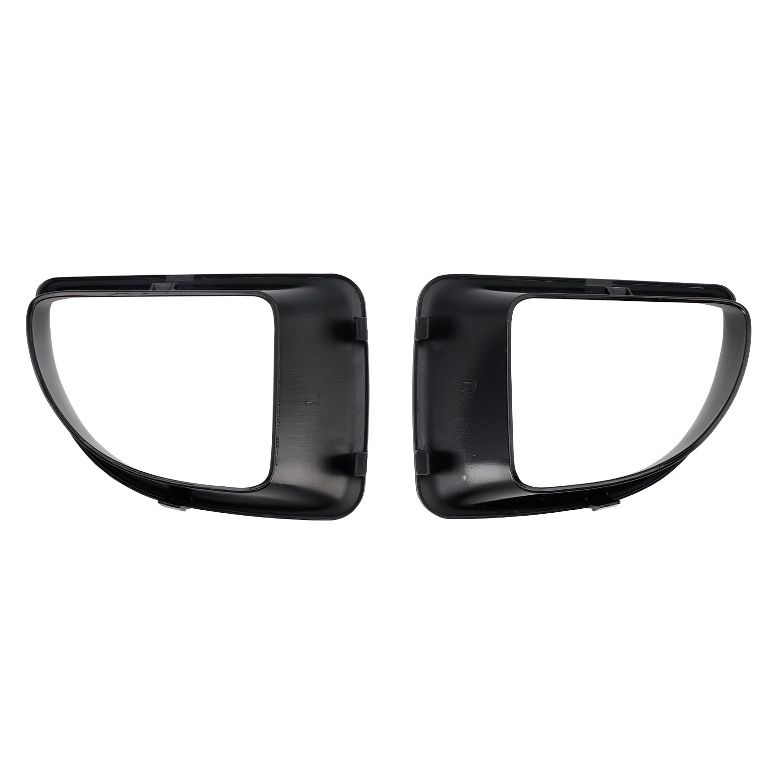 2012-2017 Mini Roadster R59 Cadre de conduit d'air avant noir brillant 51117255117 51117255119