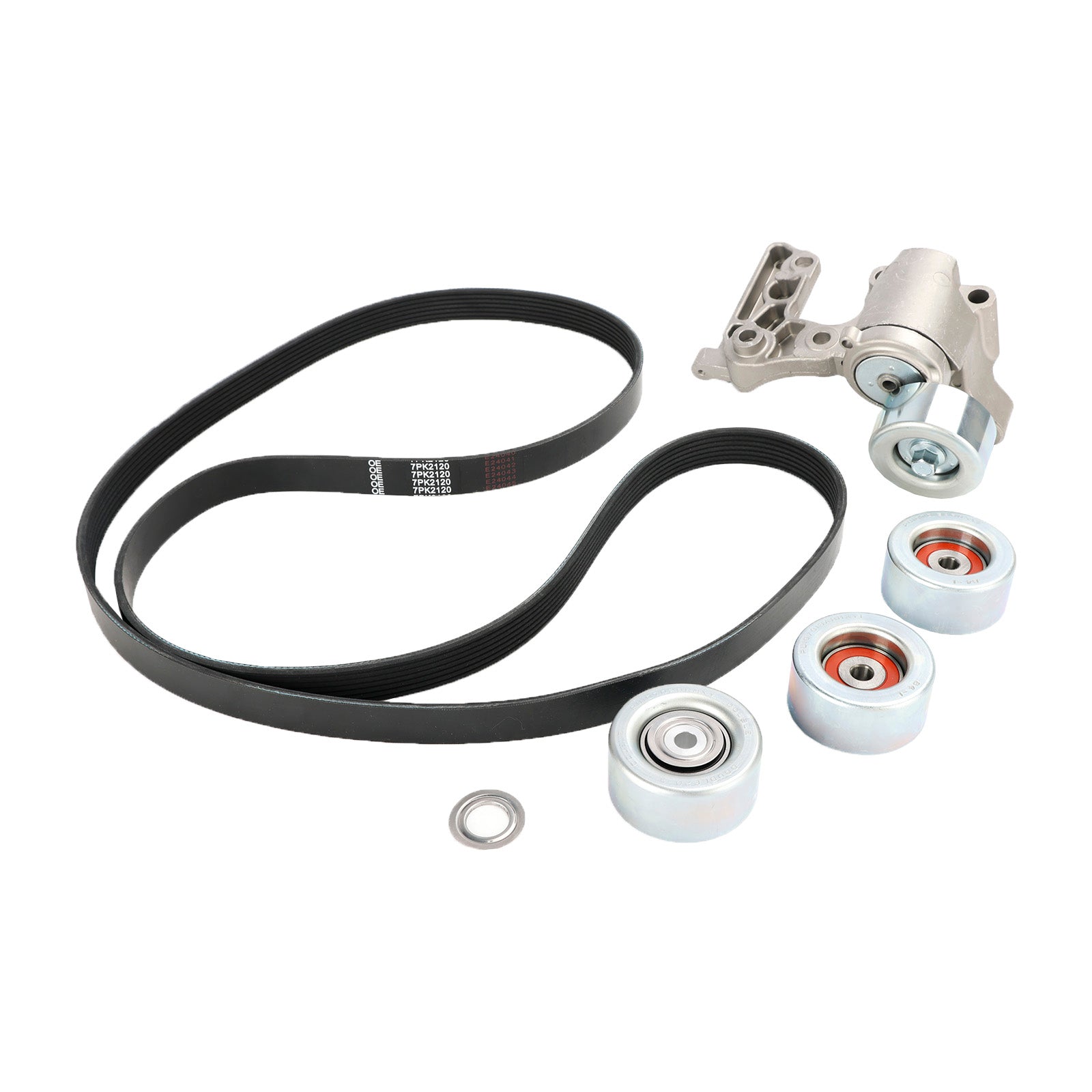 2007-2009 Toyota FJ Cruiser V6 4.0L with 1GRFE Engines Drive Belt Tensioner & Idler Pulley Kit