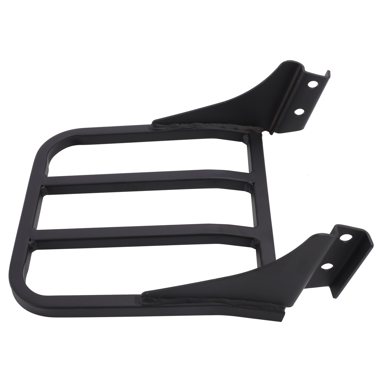BLACK LUGGAGE RACK FOR SISSY BAR UPRIGHT FOR SPORTSTER XL 883 1200 2004-2020