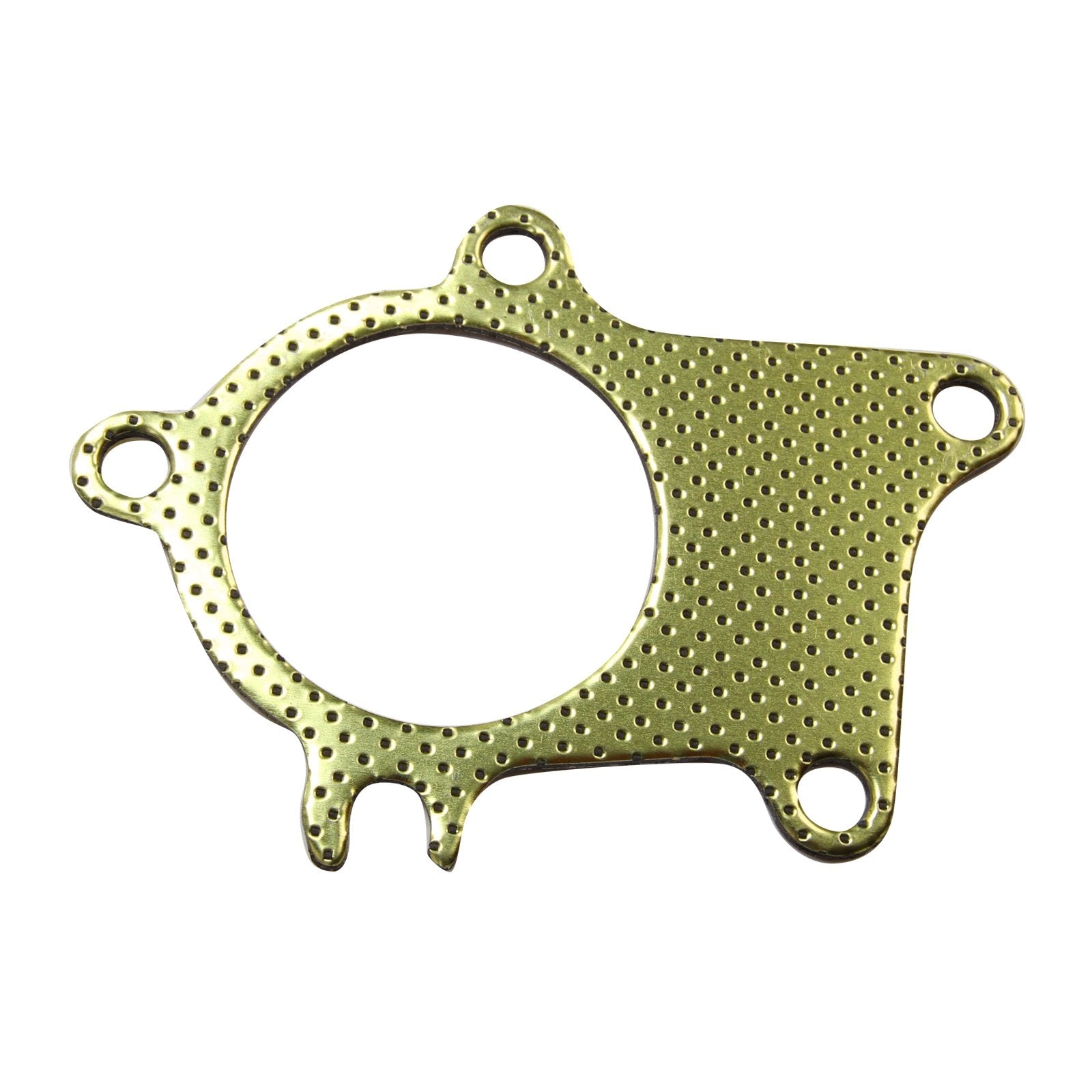 Bride à 5 boulons T3/T4 T04E en acier inoxydable 2.5" Tuyau de descente/tuyau de décharge d'échappement turbo + joint