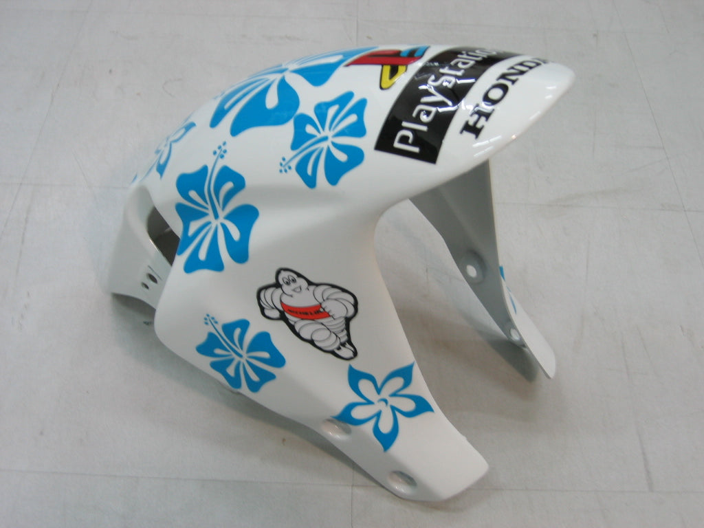 2005-2006 Honda CBR 600 RR Multi-Color Azzurro Floral Racing Fairings Generic