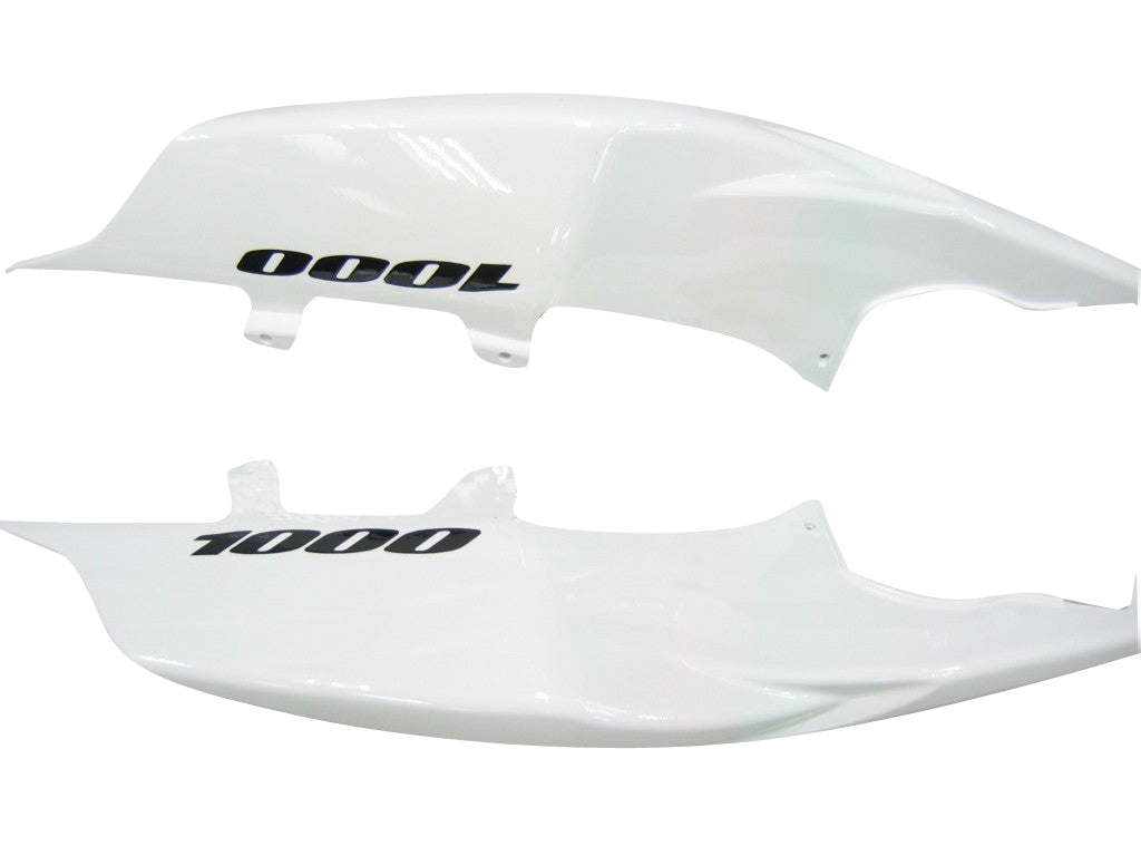 2007-2008 Suzuki GSXR 1000 Blanc Noir Jordan Racing Carénages Générique