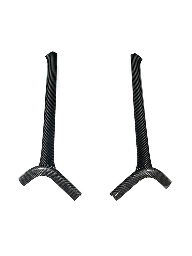 Carbon Fiber Front Side Air Vent Outlet Trim Fit Benz G Class G63 G550 2025+