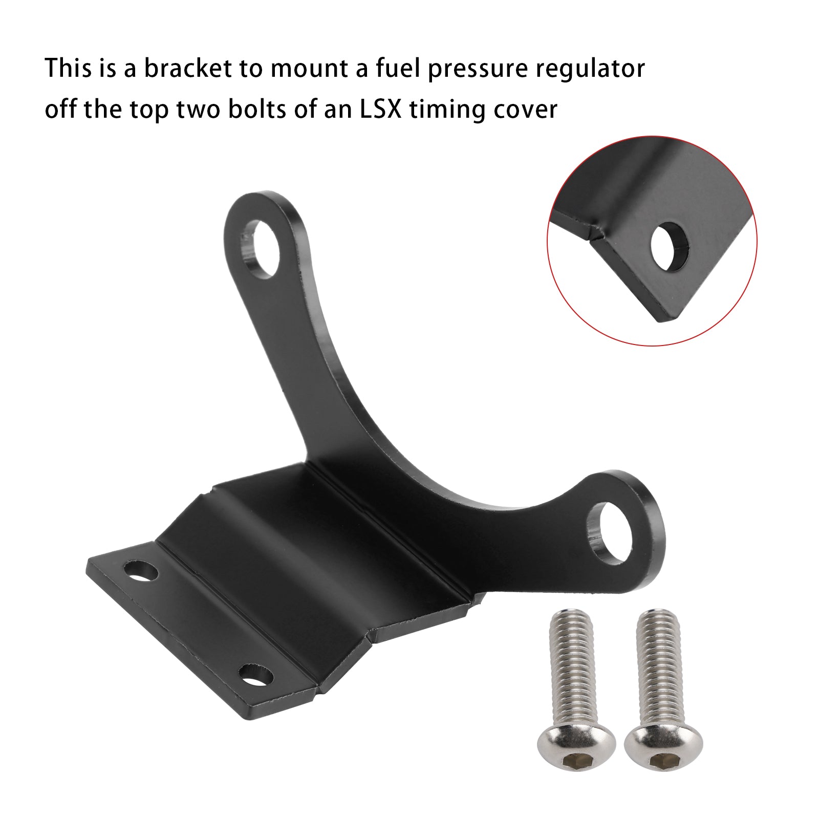 LS Timing Cover Fuel Regulator Bracket 99500 Fit LSX timing cover