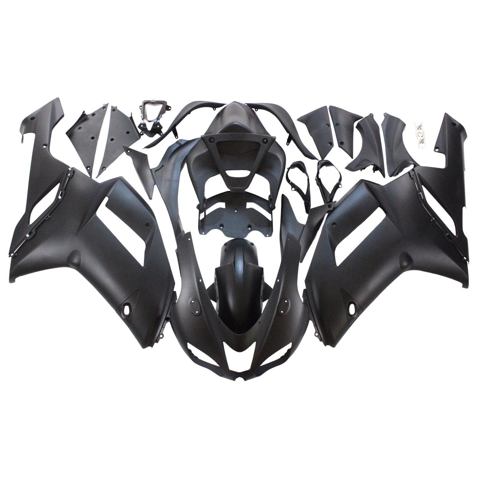 Injection Fairing Kit Bodywork Plastic ABS fit For Kawasaki ZX6R 636 2007-2008