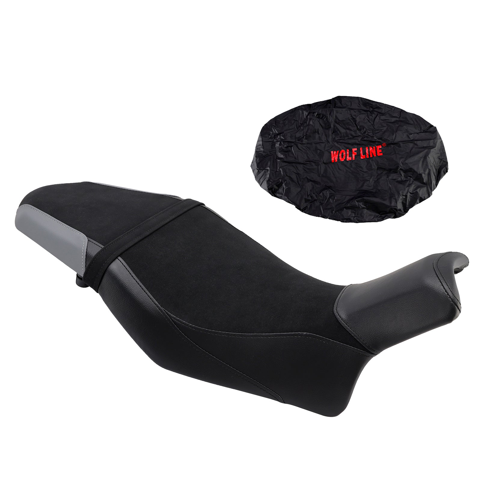 2019-2024 Suzuki Katana Complete Cushion Rider Passenger Seat +20Mm Black