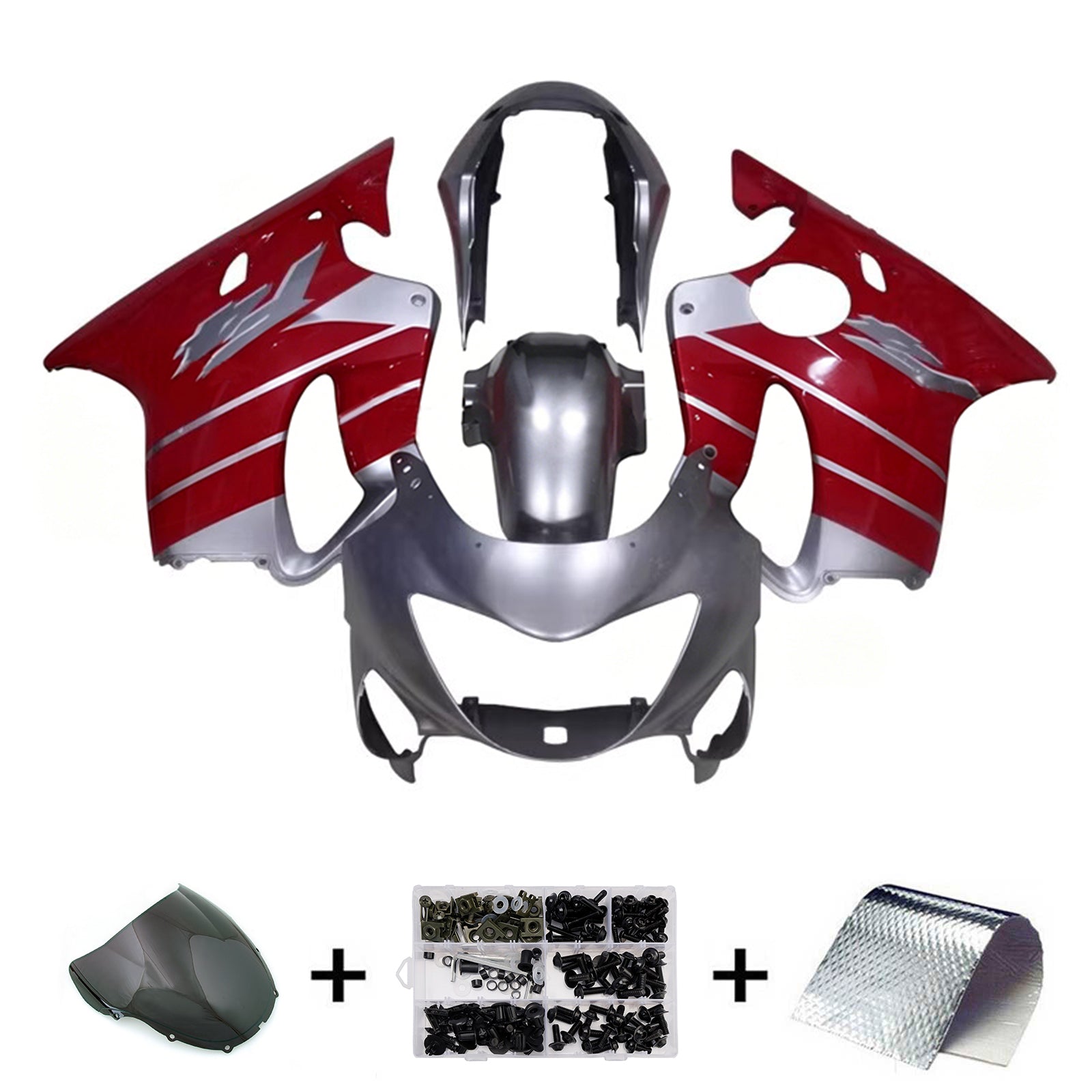 Injection Fairing Kit Bodywork Plastic ABS For Honda CBR600 F4 1999-2000
