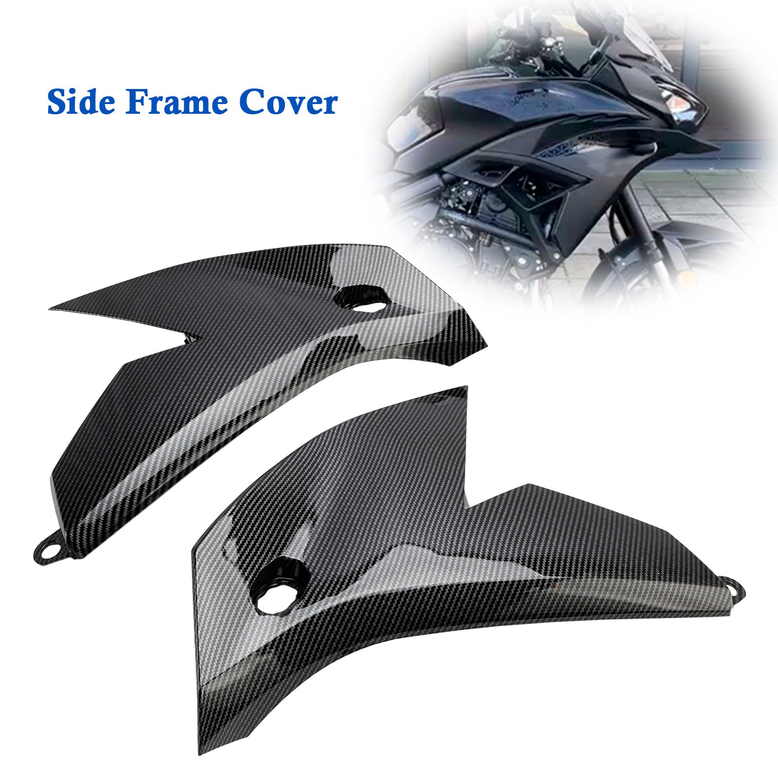 Zijframe Panel Guard Fairings Cover voor Kawasaki Versys 650 KLE650 2022-2024