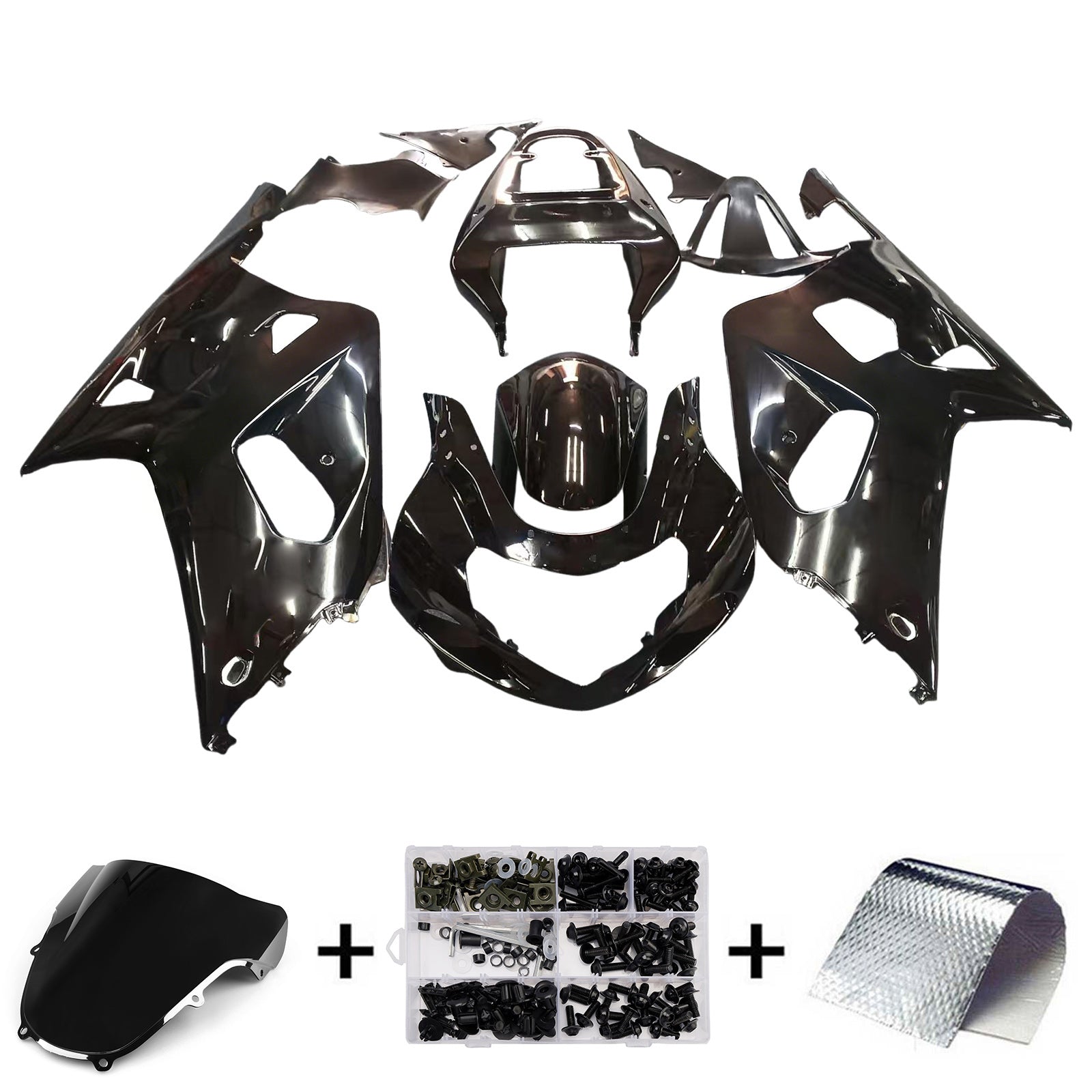 Injection Fairing Kit Bodywork Plastic ABS fit For Suzuki GSXR600 2001-2003