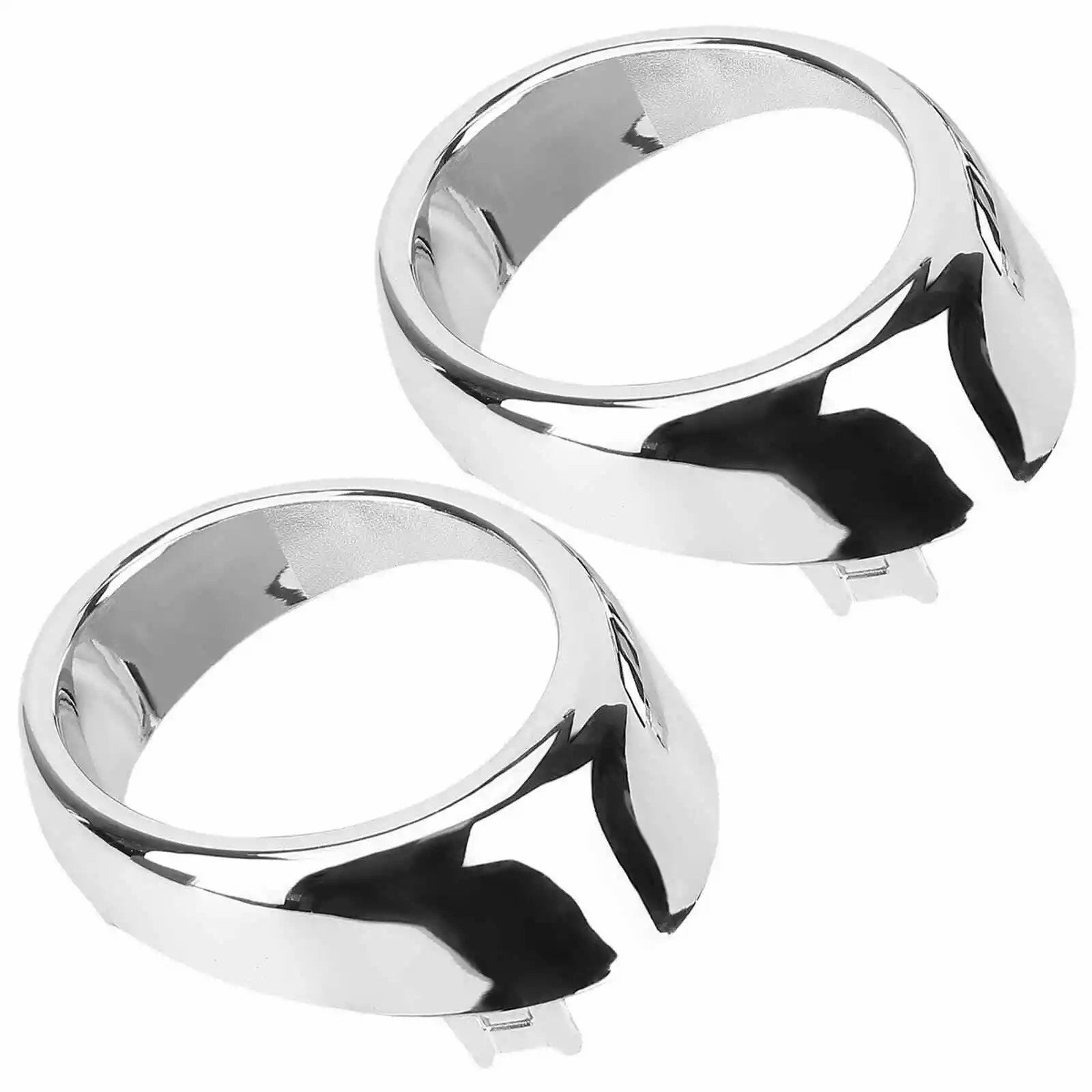 2 st främre stötfångarens dimljusram vänster & Höger för Infiniti G25 G37 M56 M37