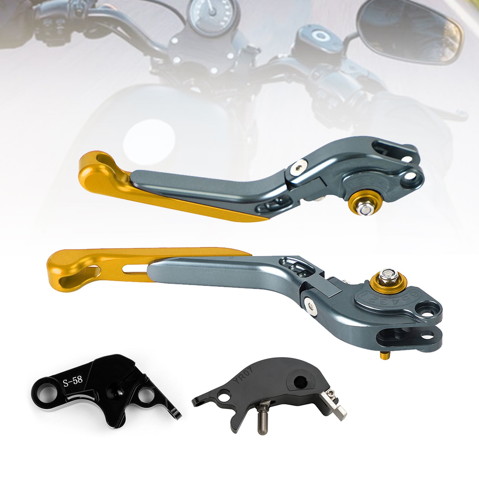 2022-2023 YAMAHA YZF R7 MT-10/SP FZ-10/SP Palanca de freno de embrague ajustable