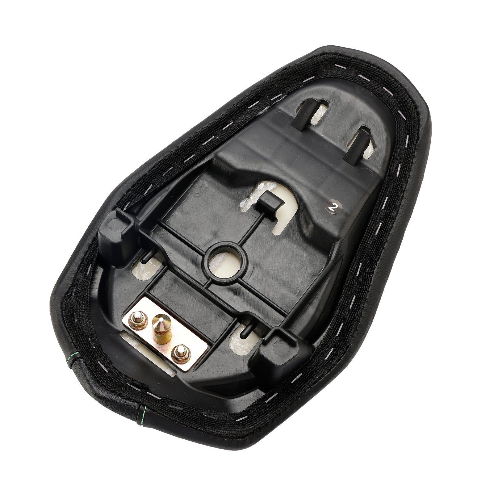 2023 Kawasaki ZX-4R ZX-4RR Bakre passasjersete Pute Pillion Flat Blacka